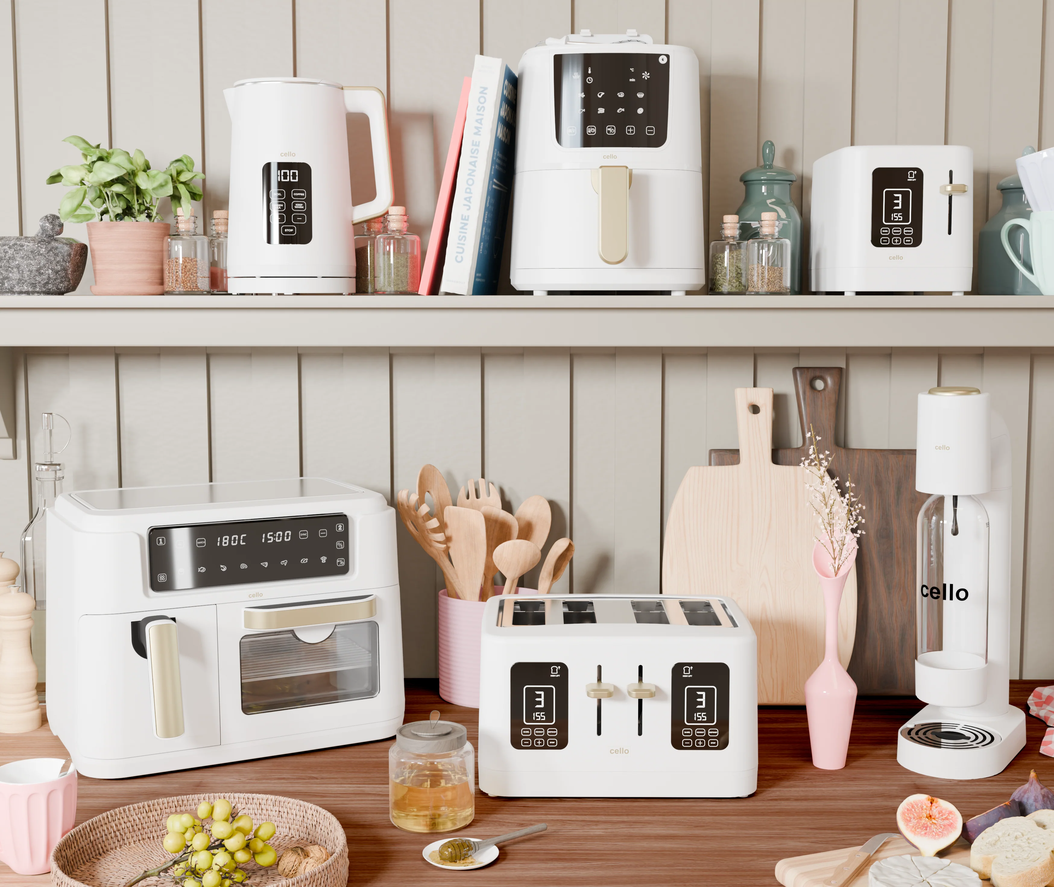 Cello 13-in-1 Family Size 11L Compact Oven & Airfryer - Image 10