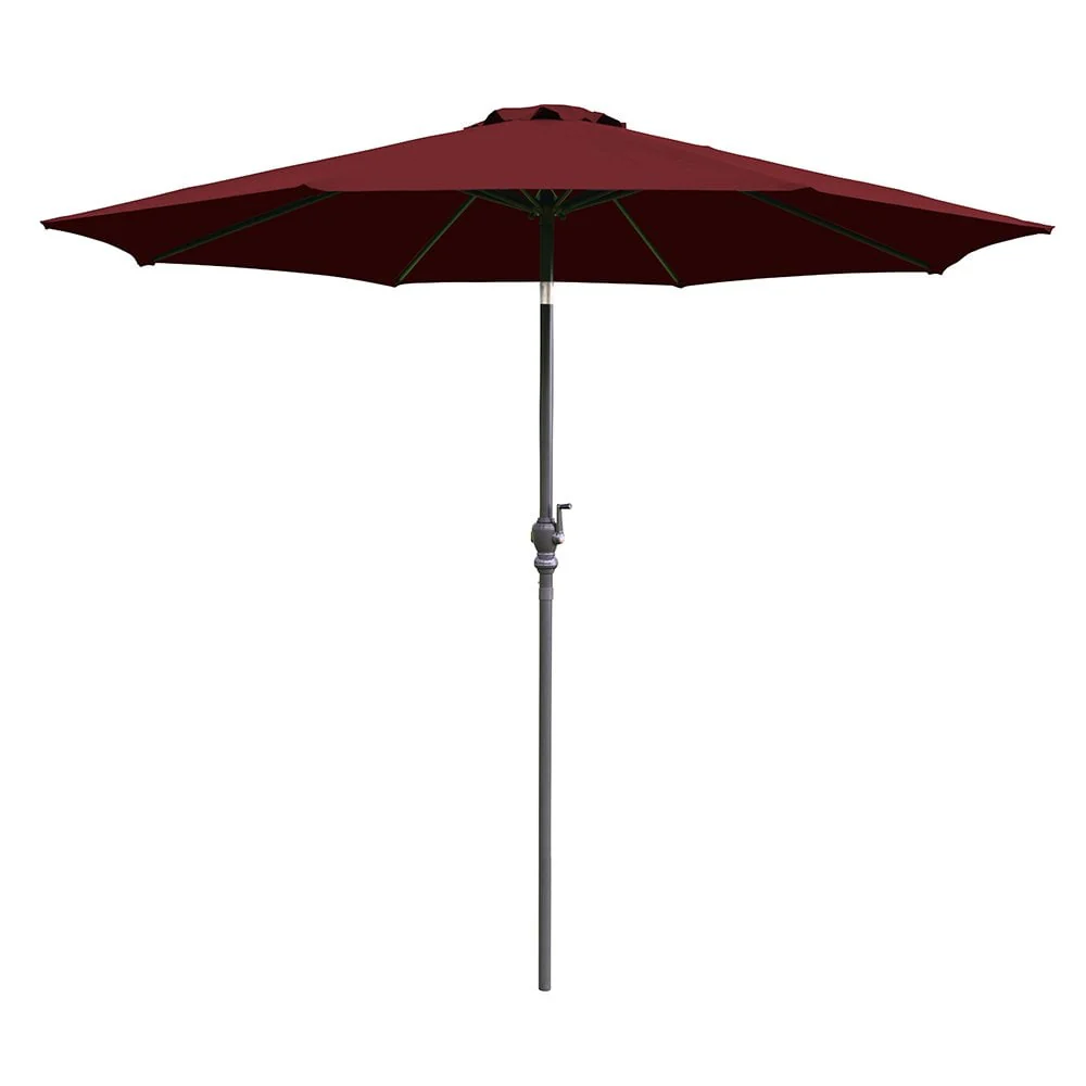 2.7M Wine Parasol with Crank & Tilt - Image 2