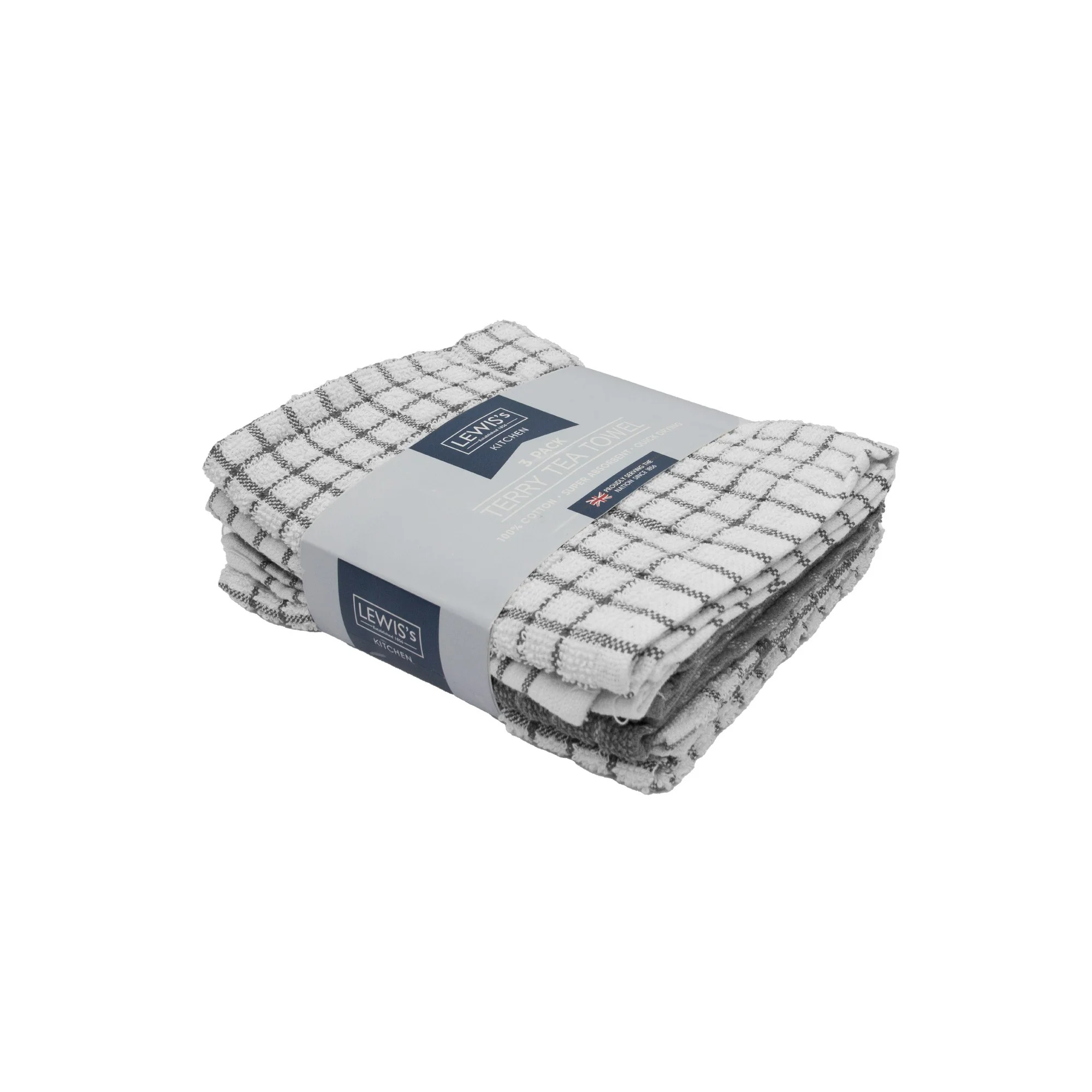 3 Pack Terry Tea Towel - Image 3