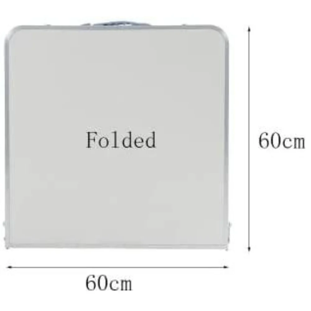 Silver & Stone Outdoor Folding Camping Table 1.2m 4ft - Image 4