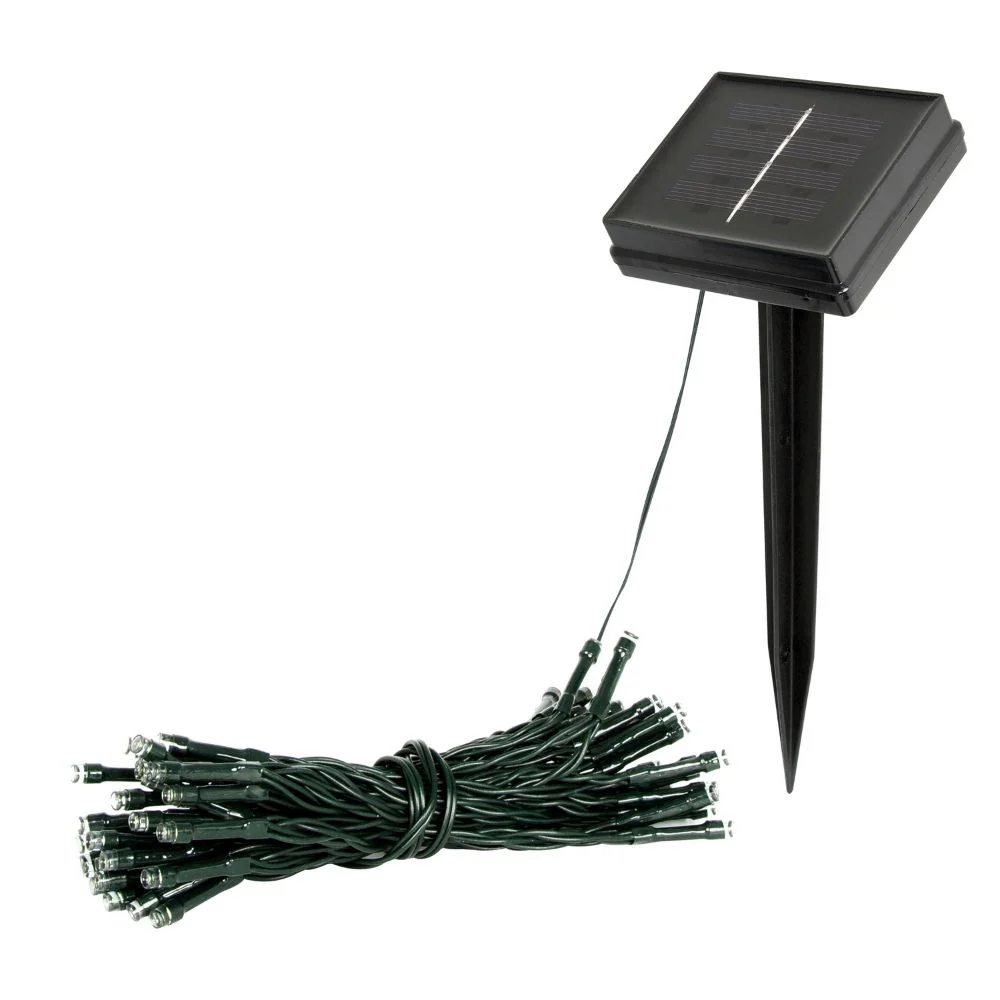 GardenKraft Solar String Lights x 50 Bright White LEDs - Image 2