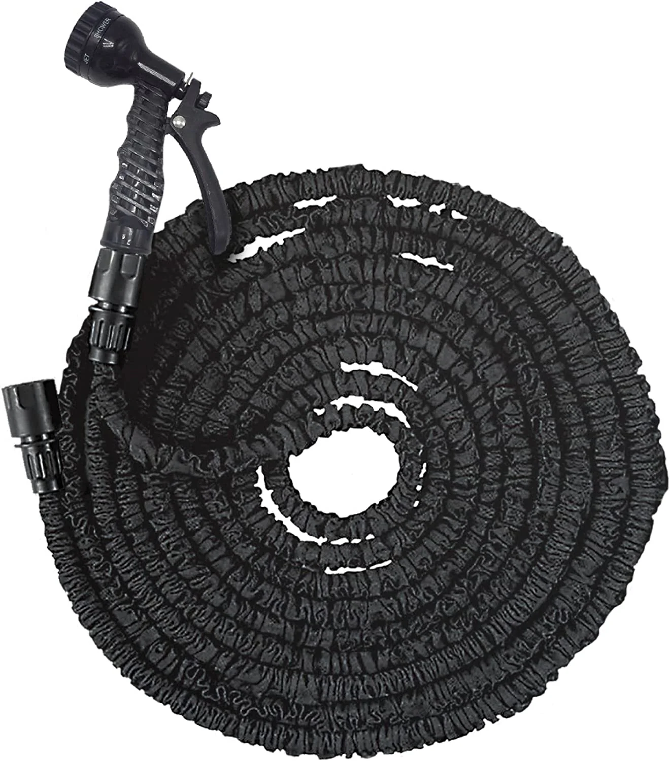 Silver & Stone Garden Expanding Hose 50m with Spray Gun and Fittings - Image 3