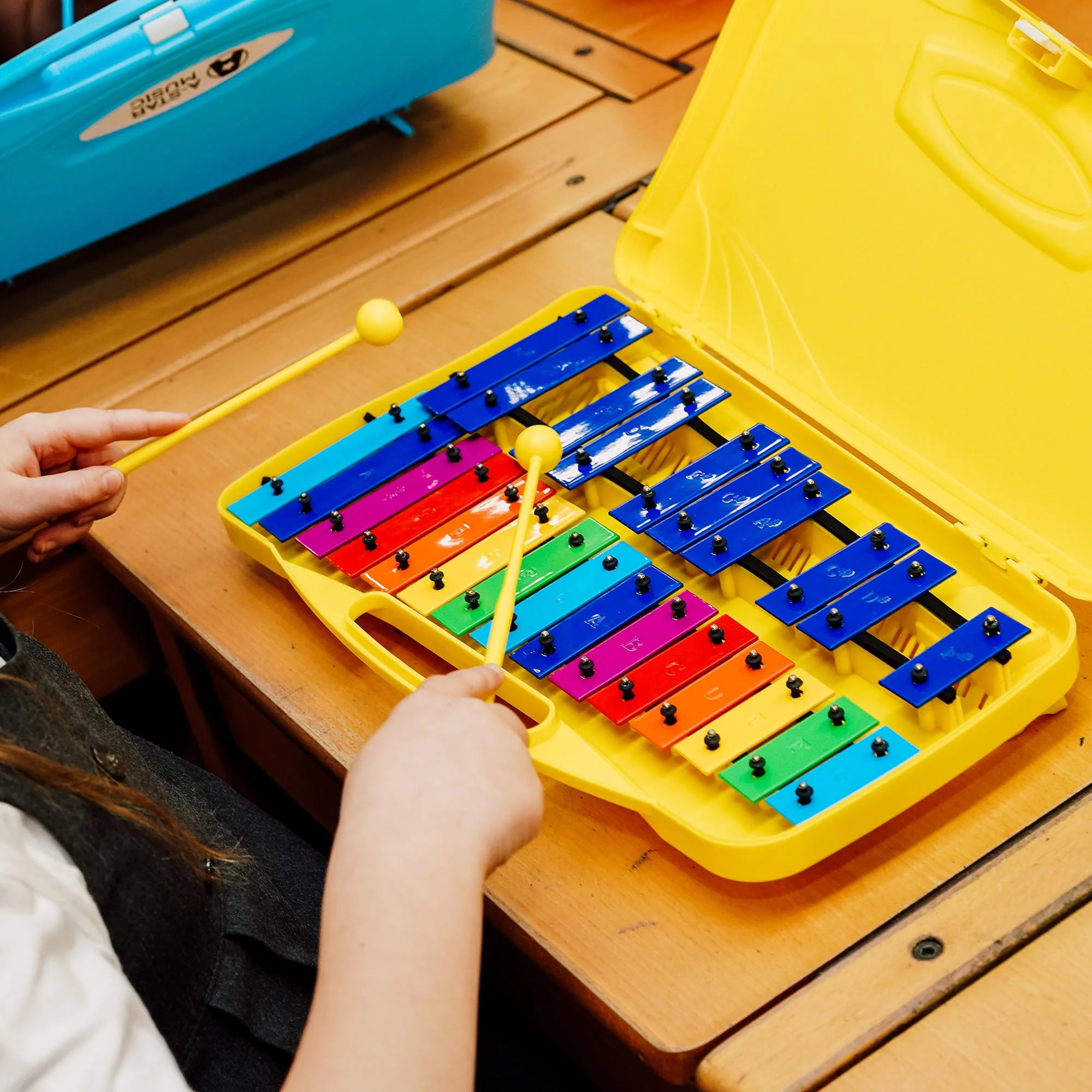 A-Star 25 Note Chromatic Glockenspiel - Rainbow - Image 6