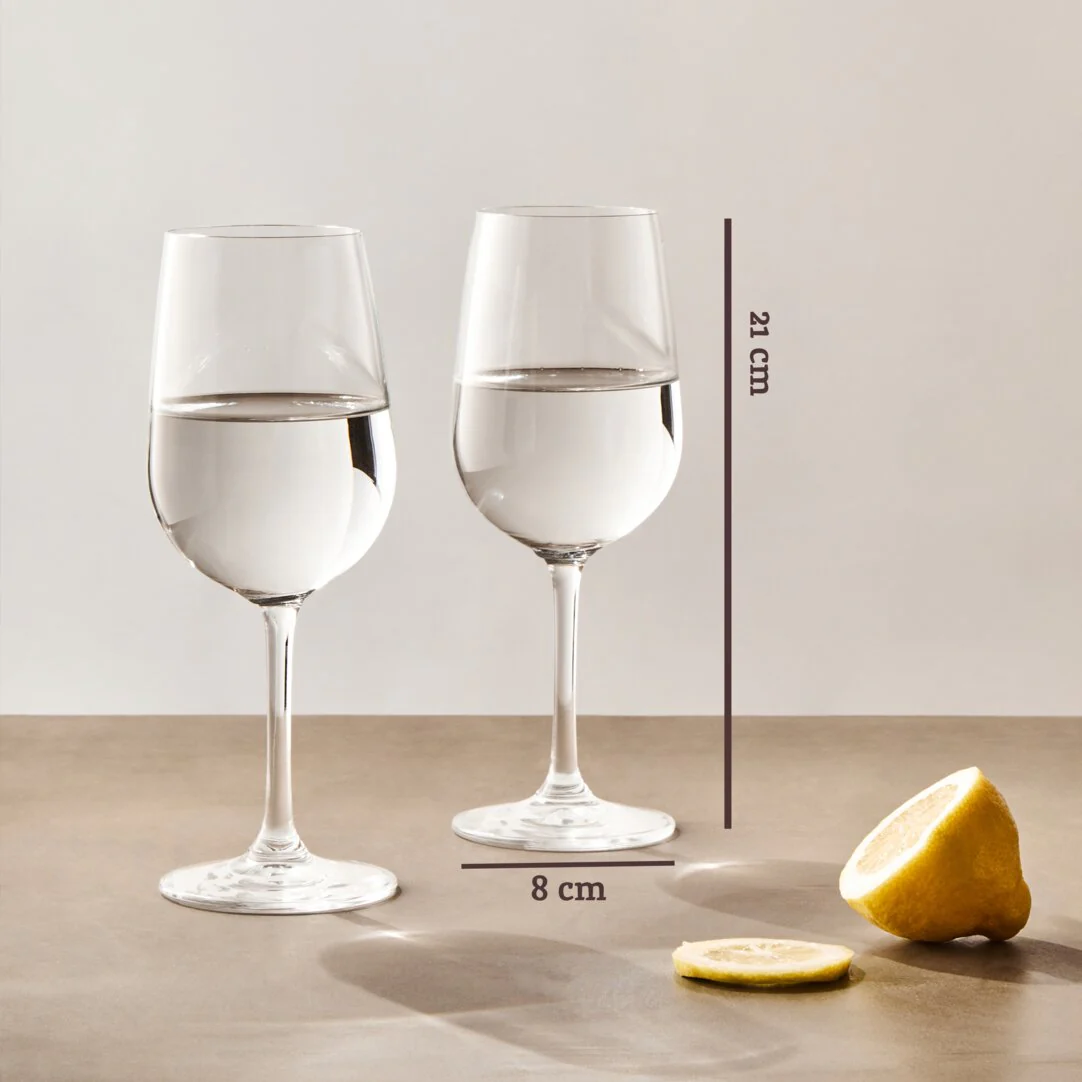 Ada Set of Four Crystal Wine Glasses - Image 8