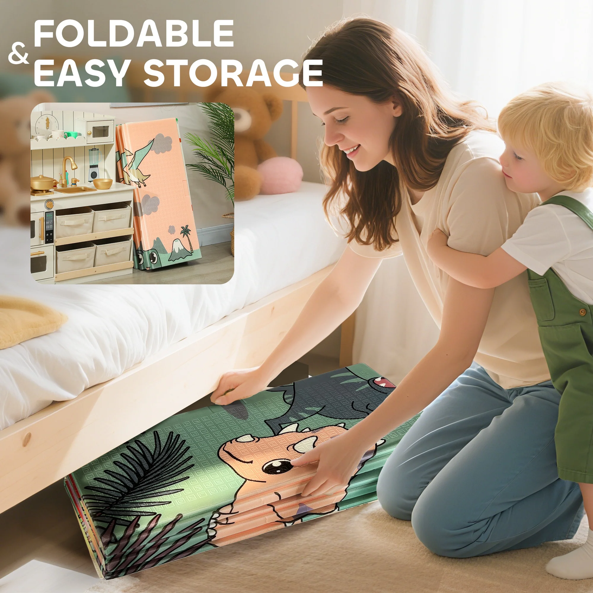 AIYAPLAY Baby Play Mat, Foldable Activity Playmat, - Image 16