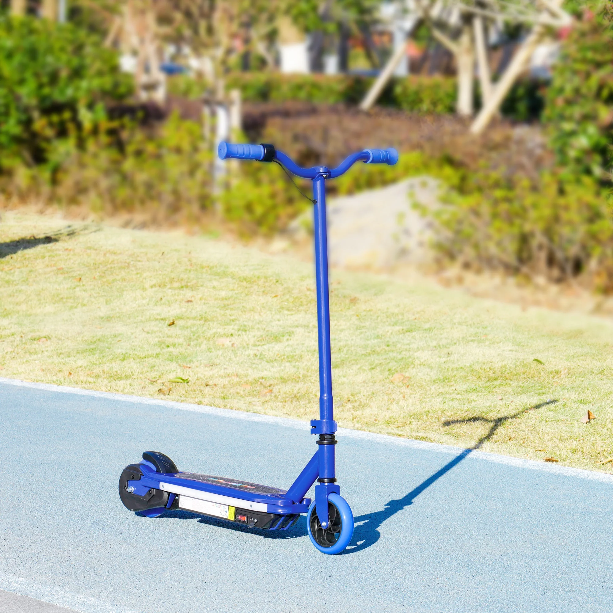 AIYAPLAY Electric Scooter For Ages 6-14, With Colourful Light - Image 9