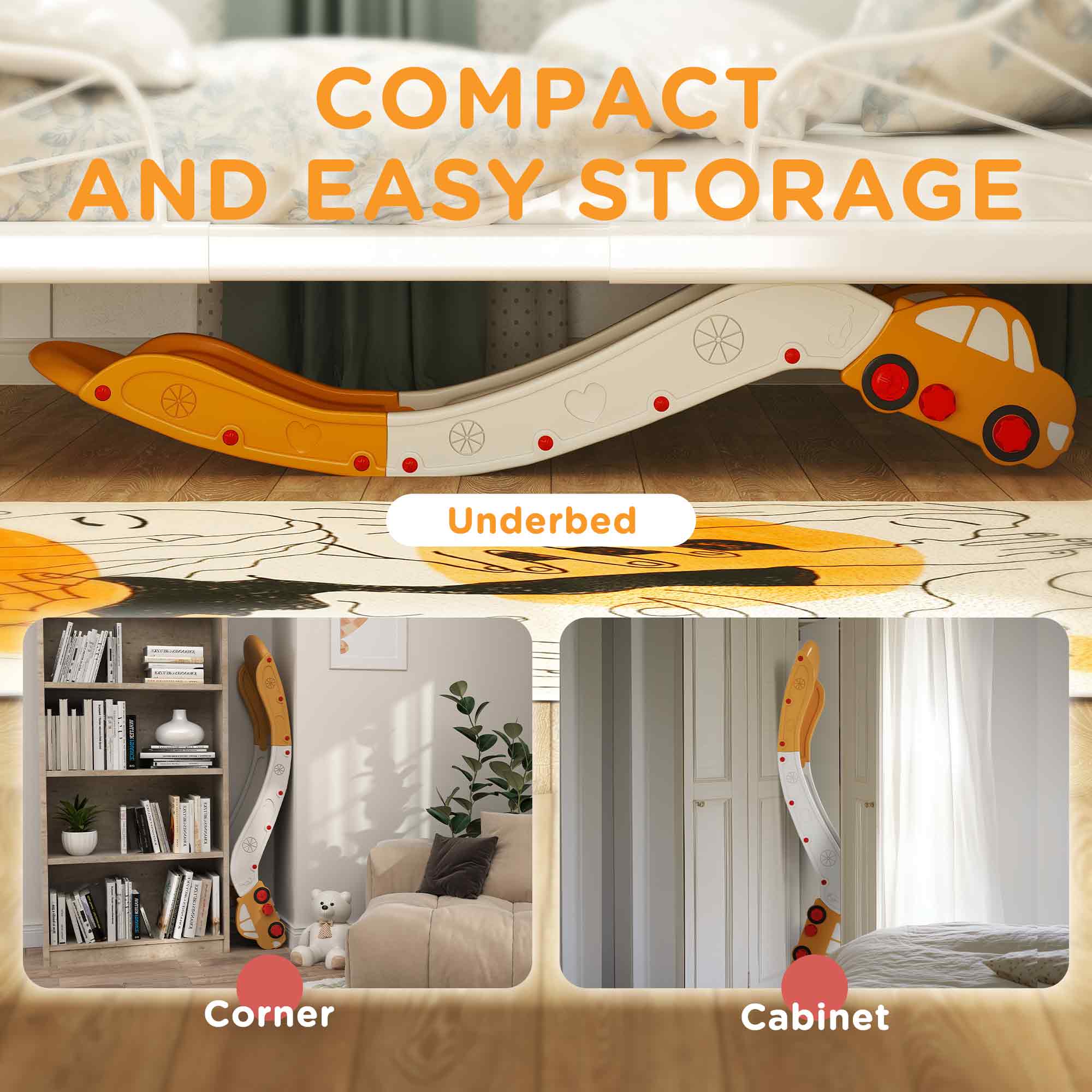 AIYAPLAY Kids Slide for Bed, Sofa, Easy to Assemble - Image 24