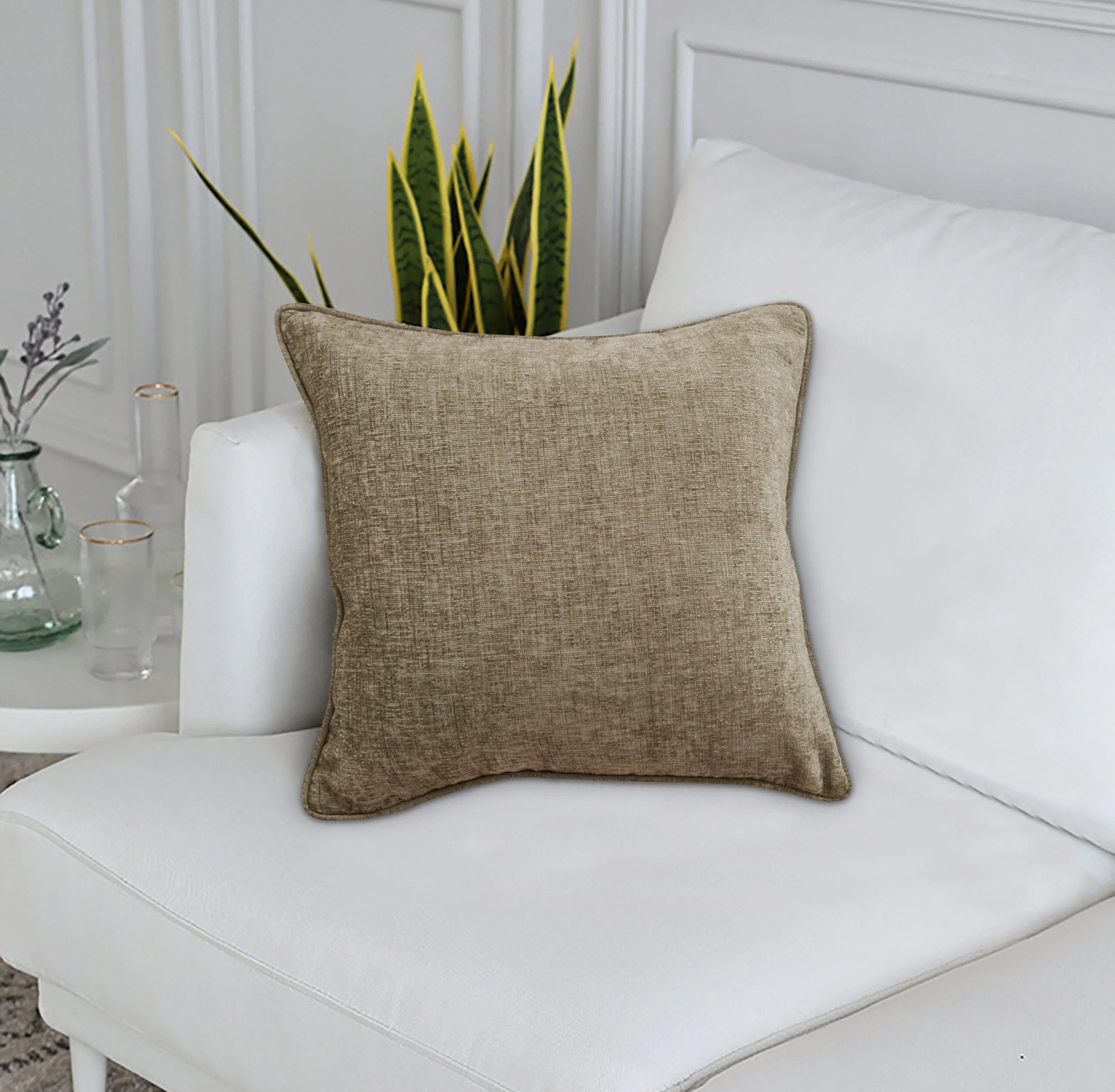 AMBERLEY EARTH POLYESTER FILLED CUSHION - Image 7