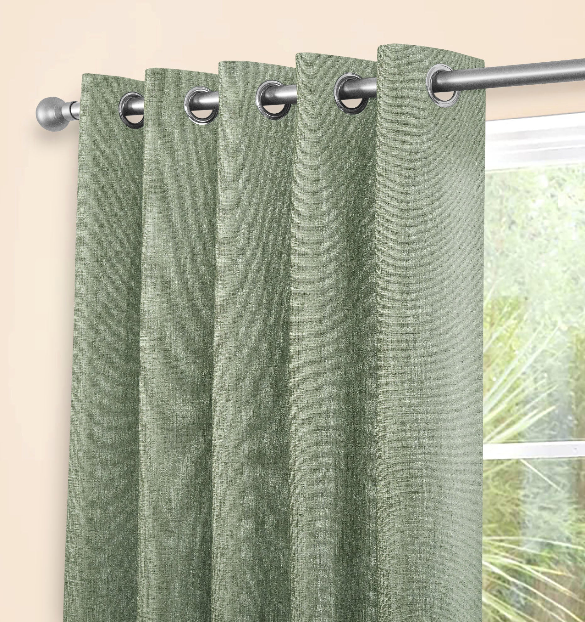 AMBERLEY SAGE CUSHION COVER - Image 3