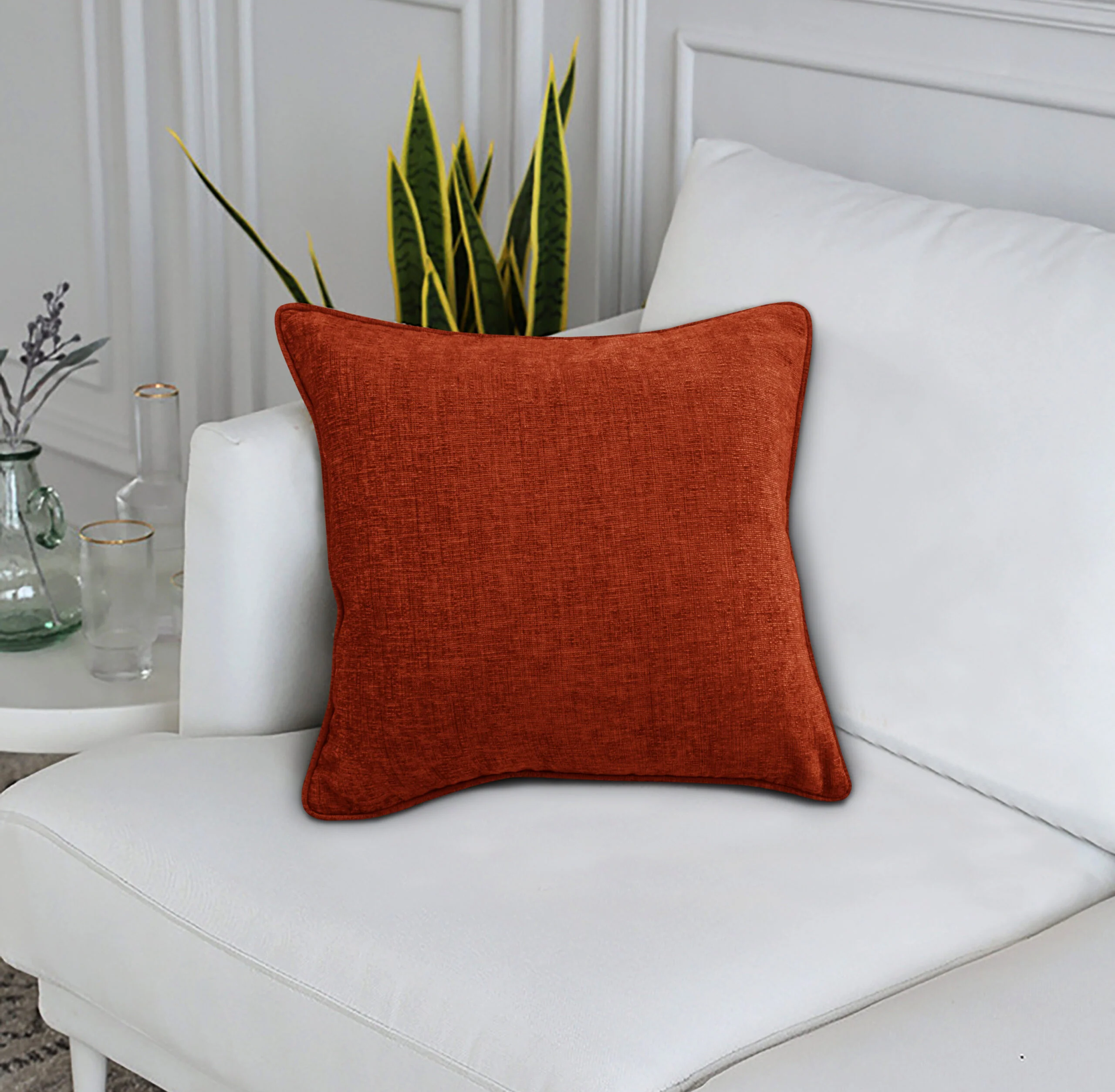 AMBERLEY TERRACOTTA EYELET CURTAINS THERMAL - Image 6