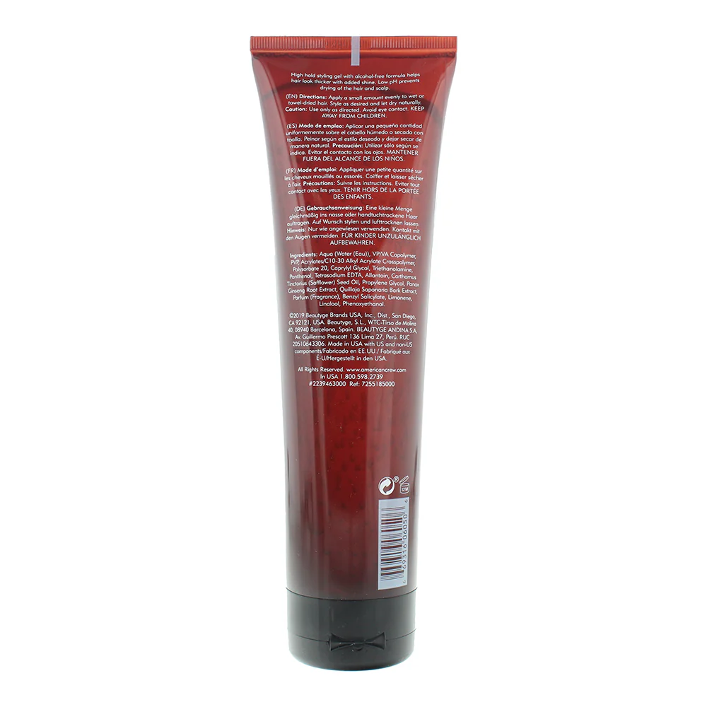 American Crew Firm Hold Styling Gel 250ml - Image 2