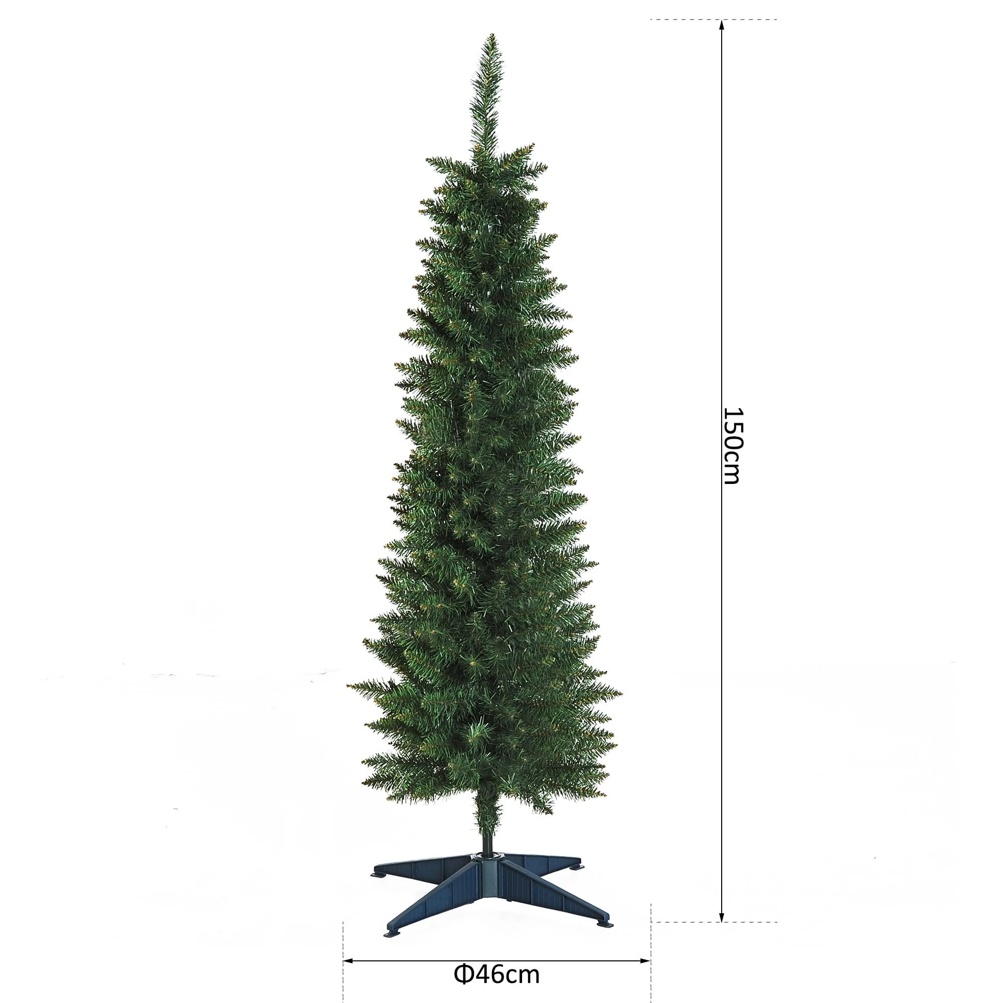 Artificial Pine Tree, 1.5m, Plastic Stand - Image 4