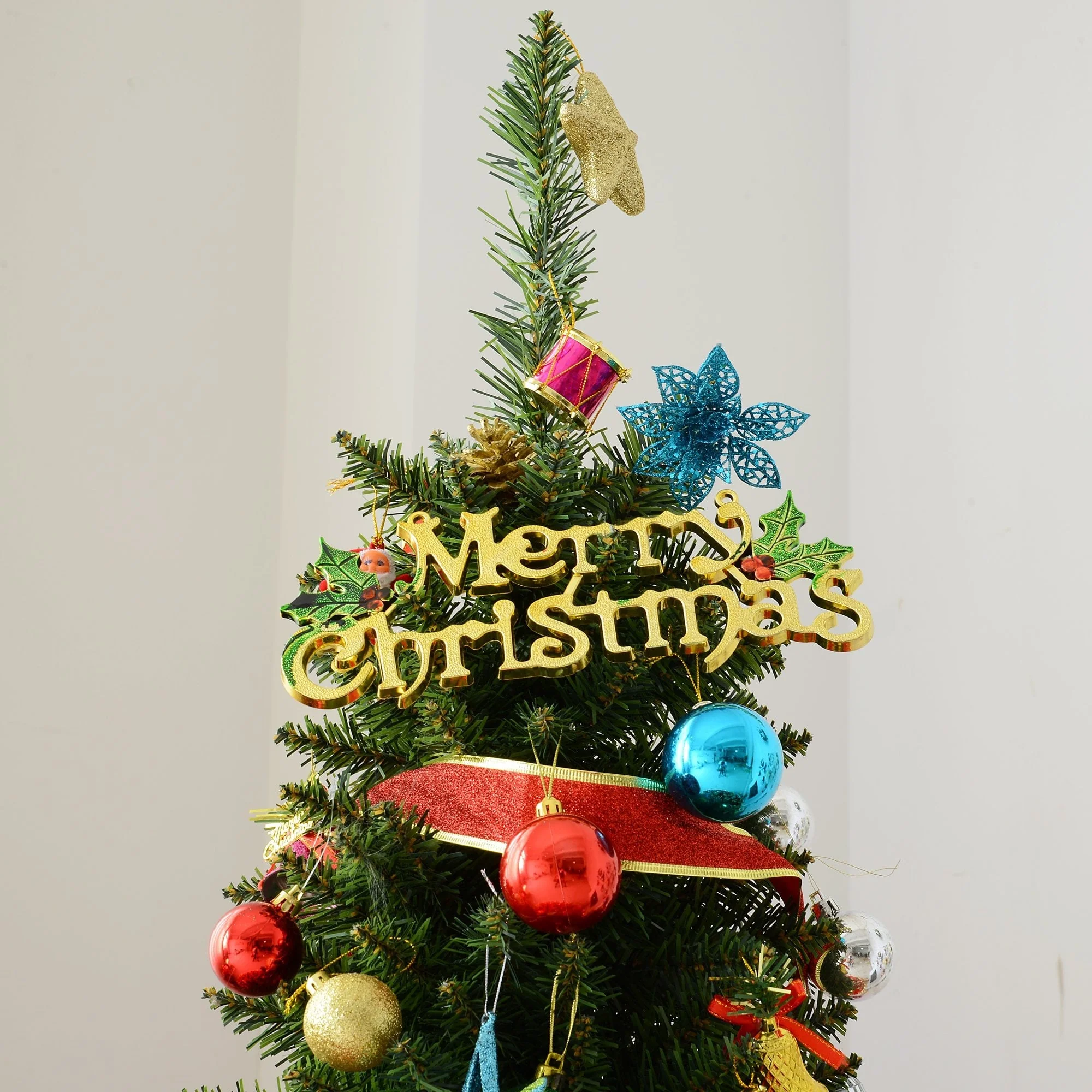Artificial Pine Tree, 1.5m, Plastic Stand - Image 5