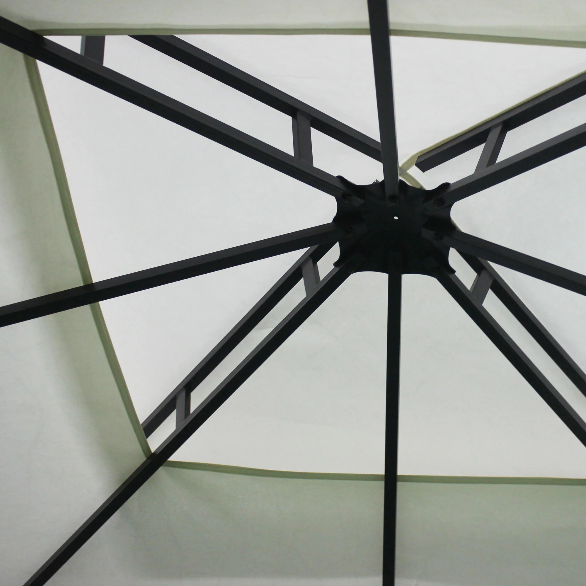 Silver & Stone Athena Garden Gazebo 2.5m x 2.5m - Image 4