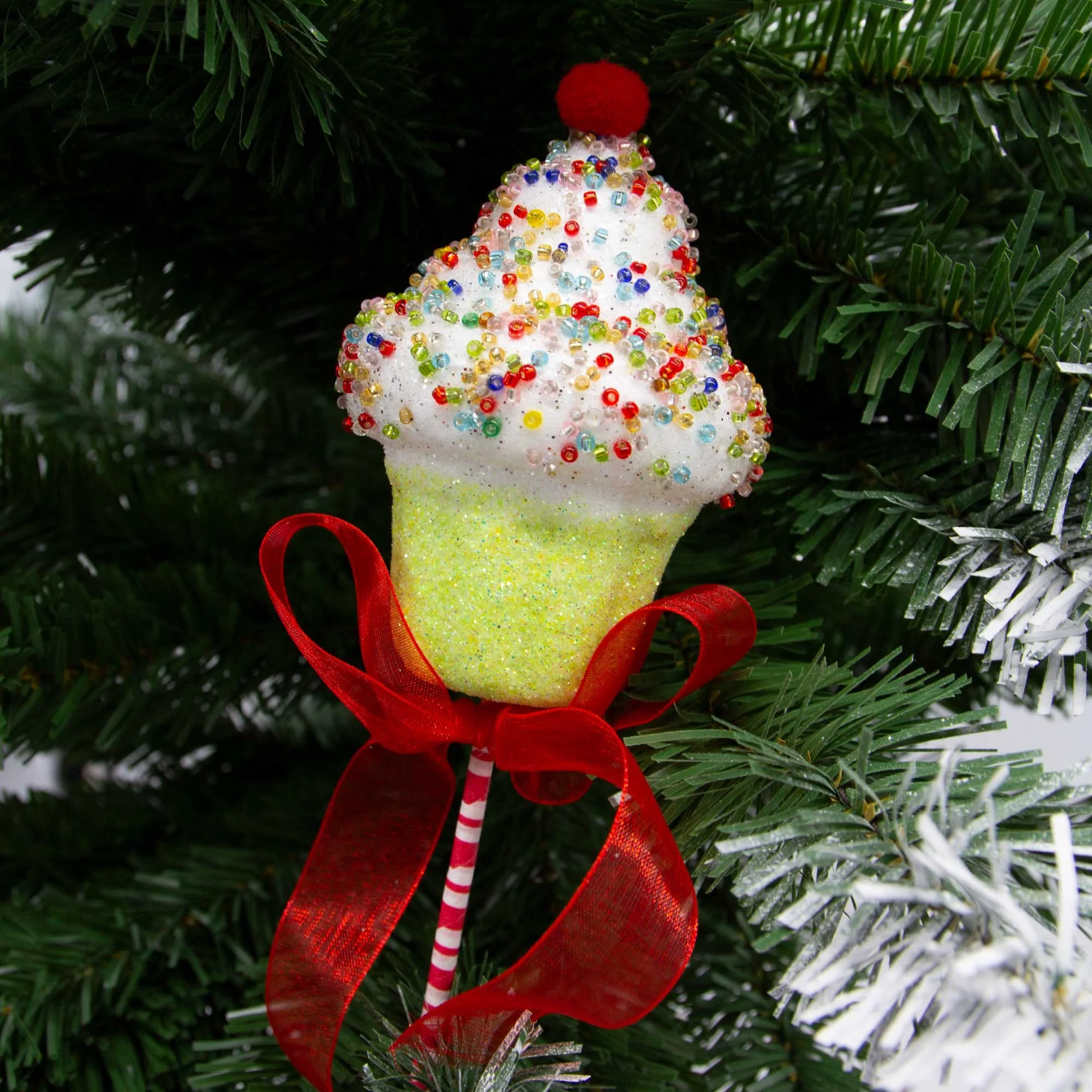Birthday Cake Stem Pick Christmas Decoration - Image 3