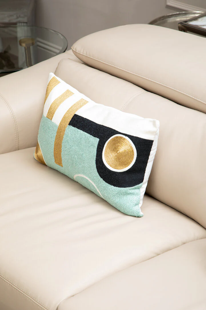 Bosie Ozella Abstract Rectangular Cushion - Image 5