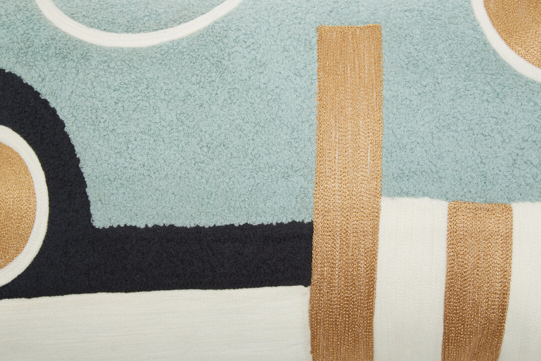 Bosie Ozella Abstract Rectangular Cushion - Image 7