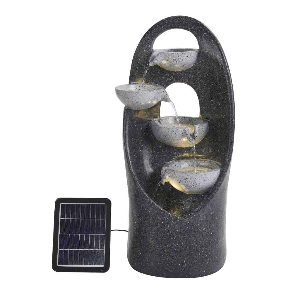 Breeins 4-Tier Cascading Garden Water Feature - Image 4