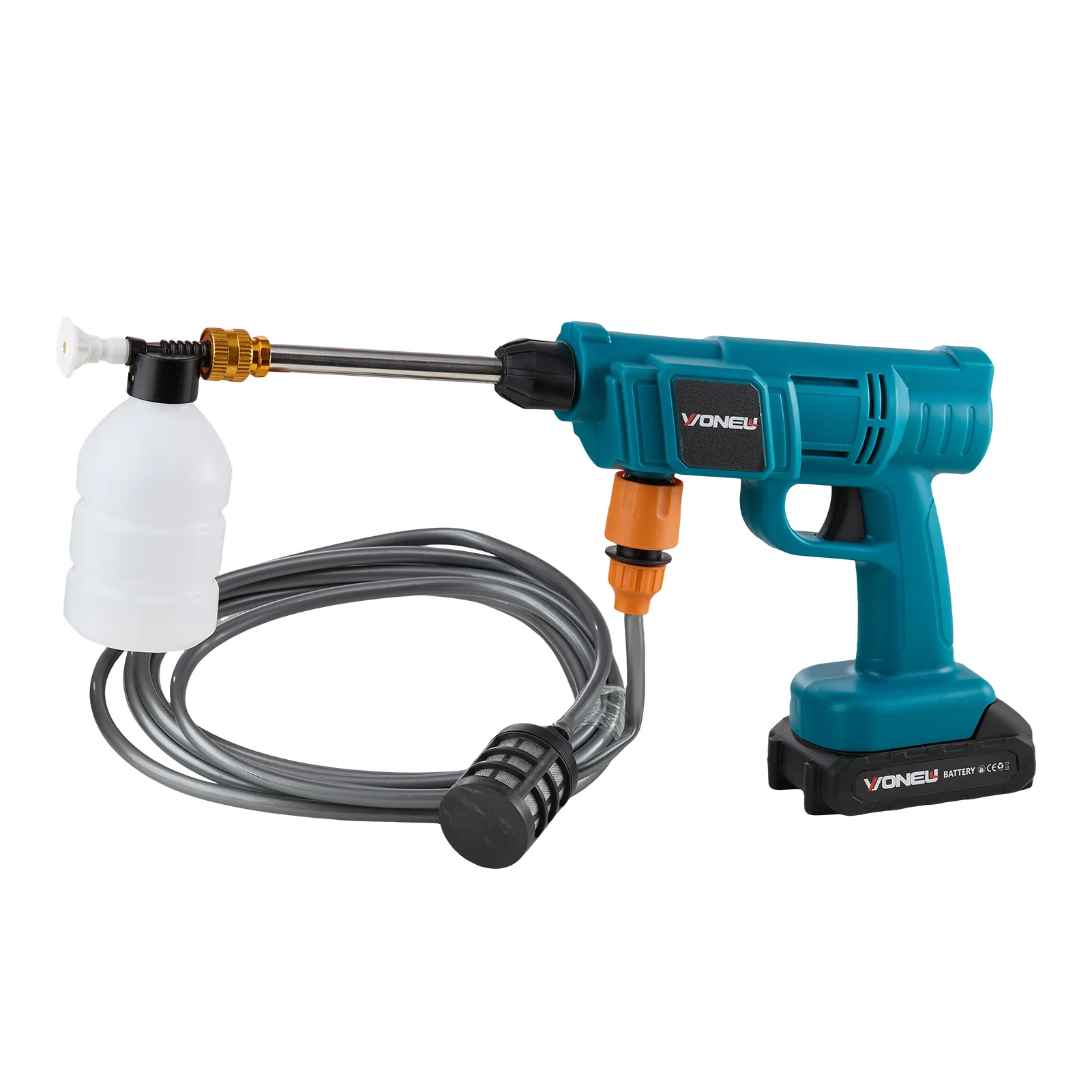 Breeins Electric Handheld Pressure Washer Cleaner With 2 Batteries - Image 6