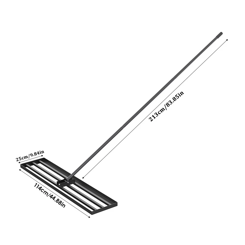 Breeins Lawn Levelling Rake with 213cm Stainless Steel Handle - Image 10