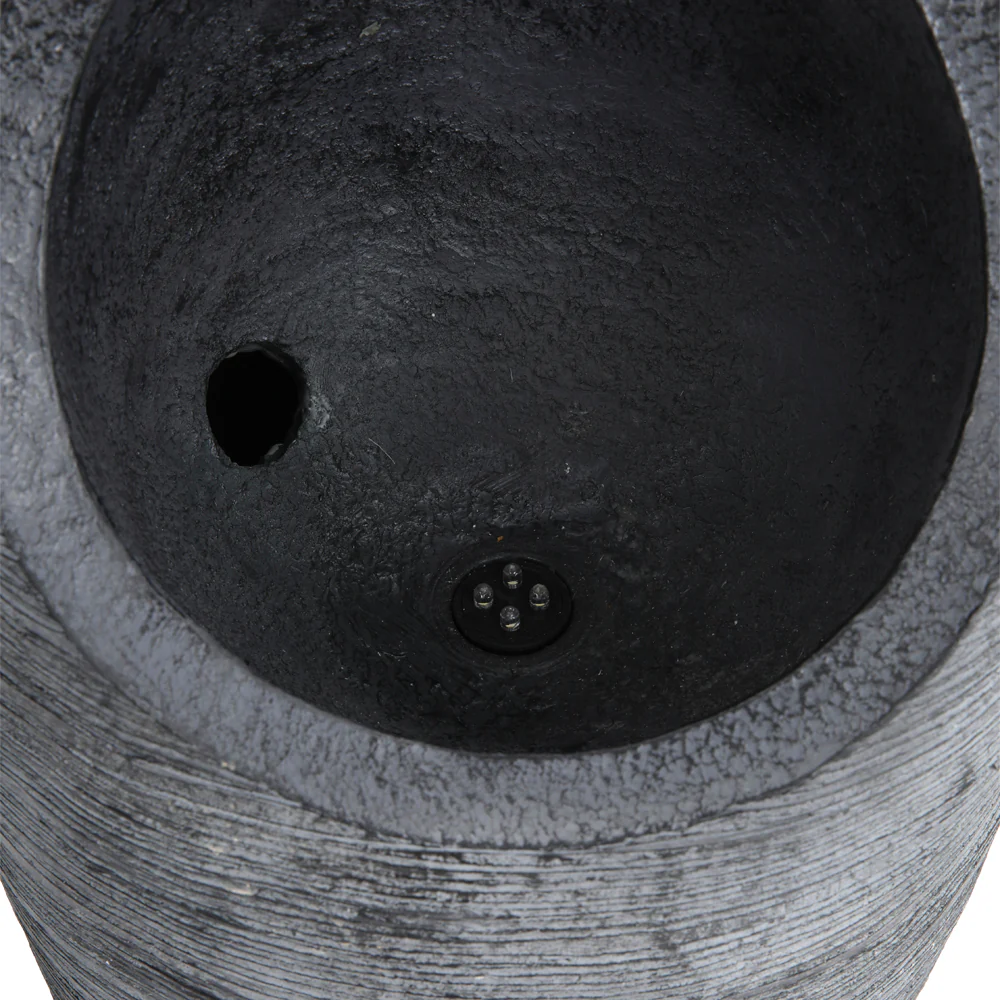 Breeins Outdoor Solar-Powered Water Fountain Rockery Decor - Image 4