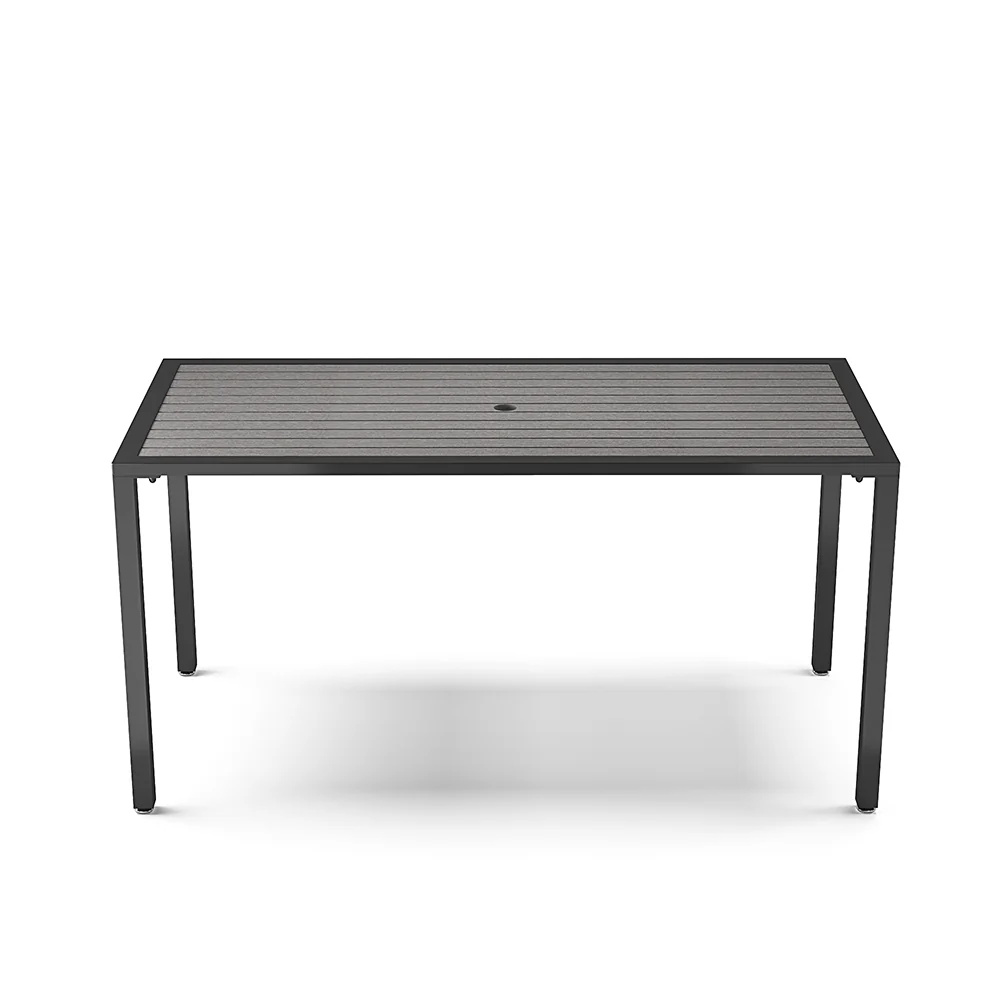 Breeins Polywood Patio Table with Parasol Slot - Image 5