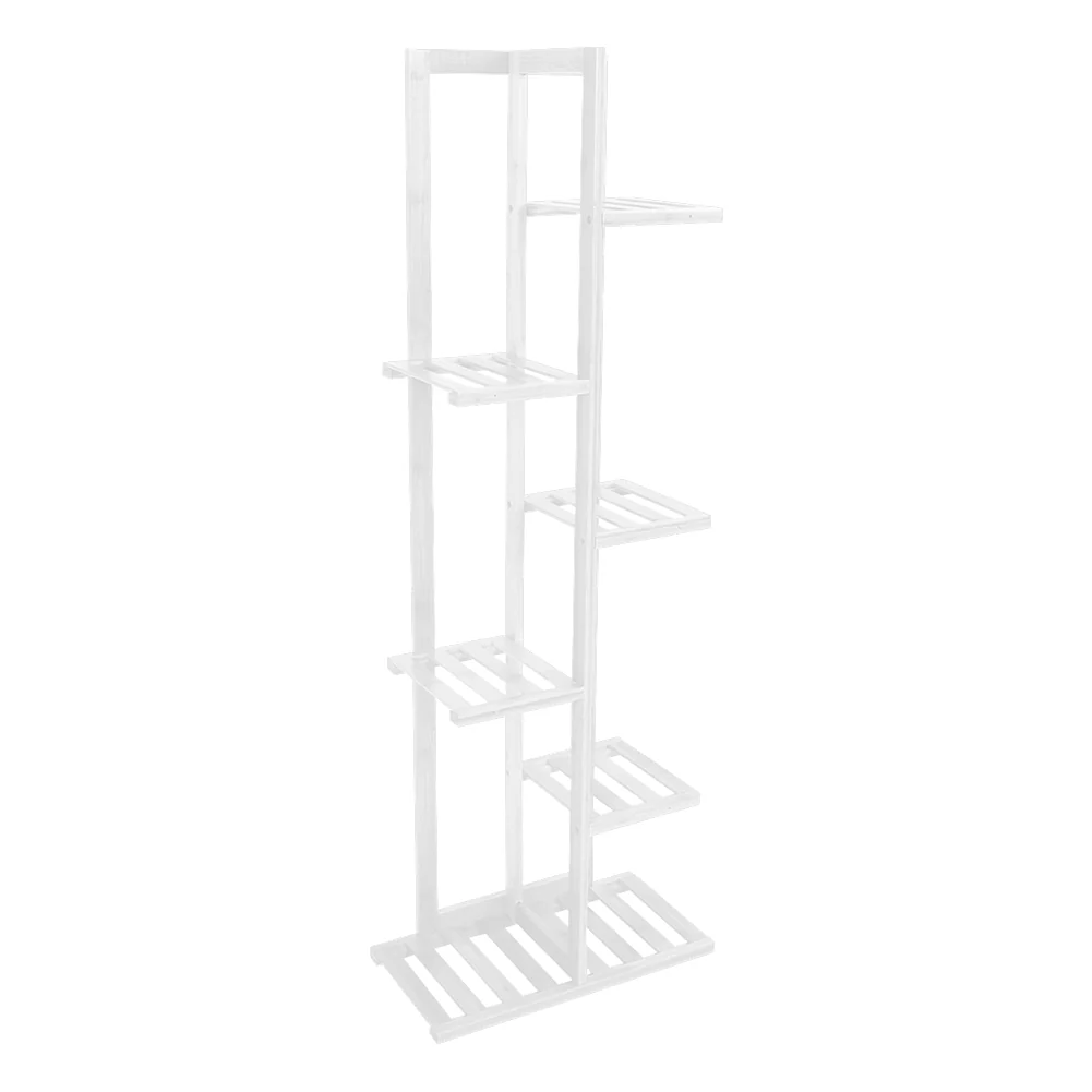 Breeins Rustic Wooden Multi-Tiered Potted Plant Stand - Image 7
