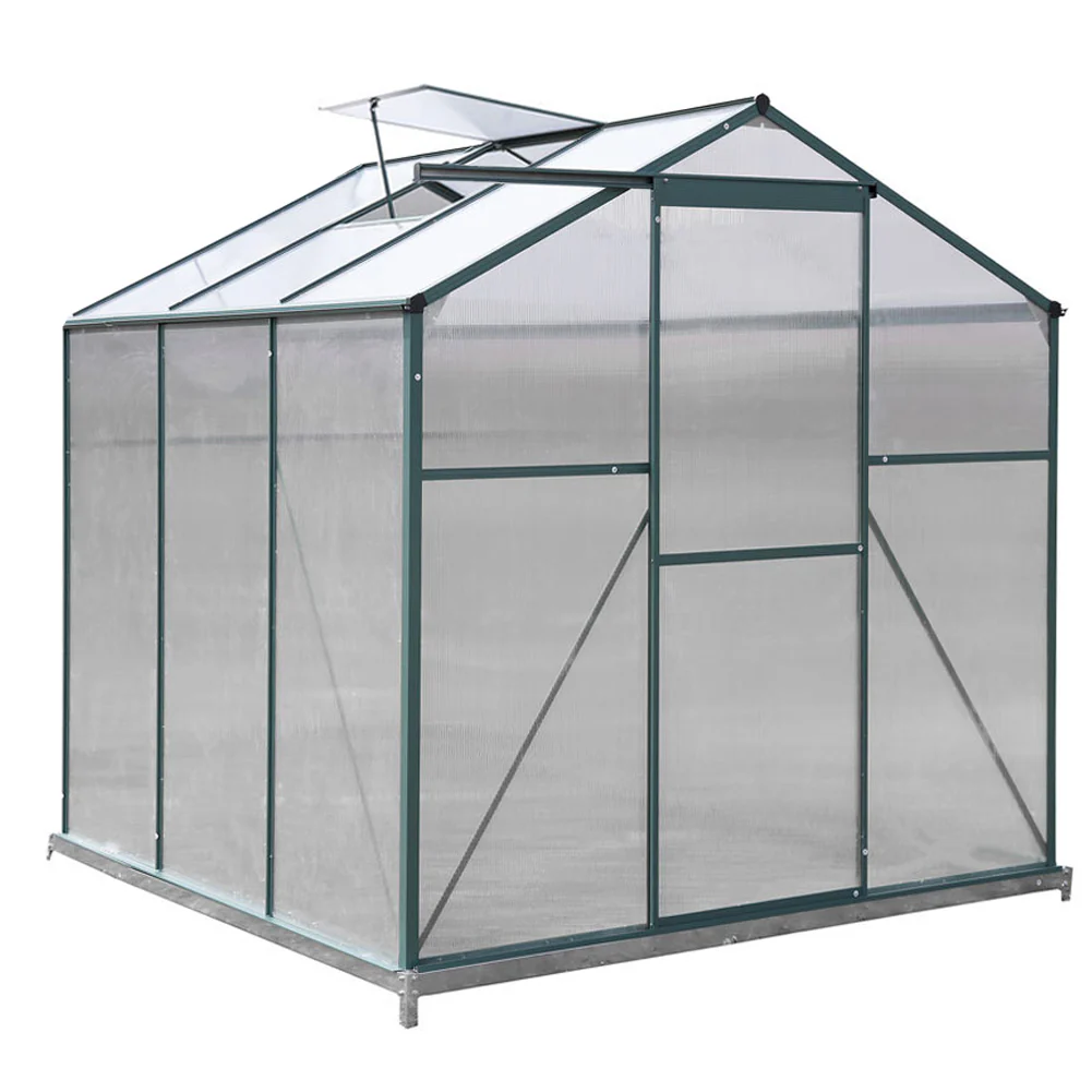 Breeins Rustproof Aluminium Frame 6 X 6ft Greenhouse - Image 6