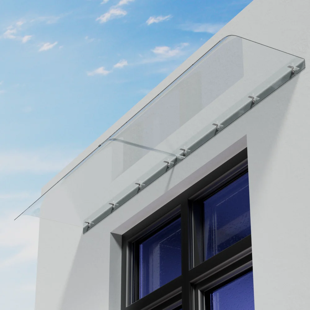 Breeins Transparent Window Door Awning Canopy - Image 4