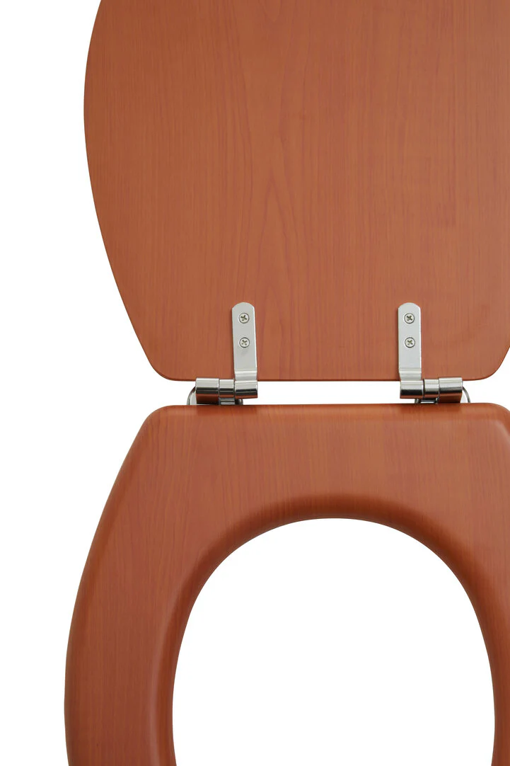 Brooks Antique Brown Toilet Seat - Image 2
