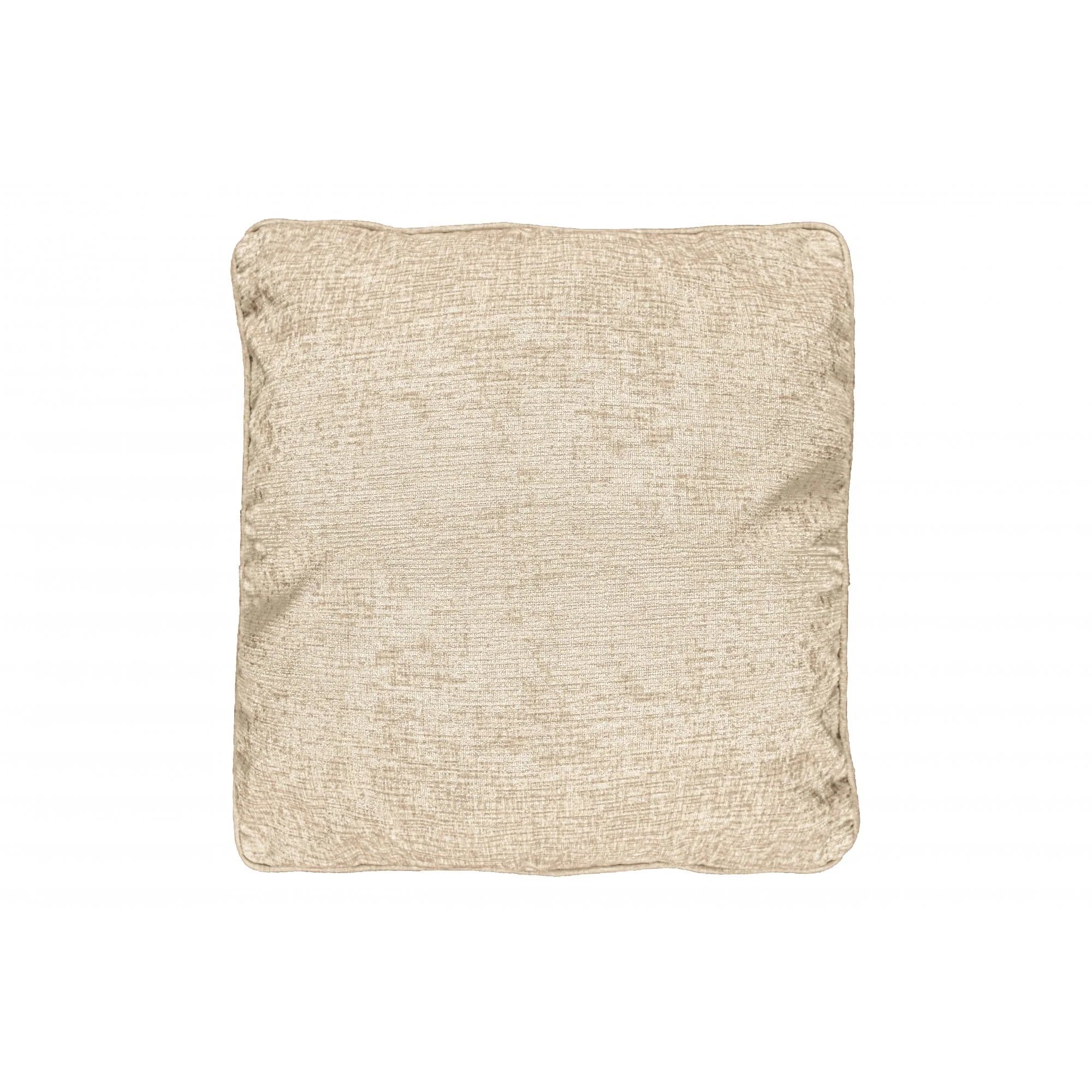 Lewis's Buckingham Chenille Cushion 55 x 55cm - Ivory