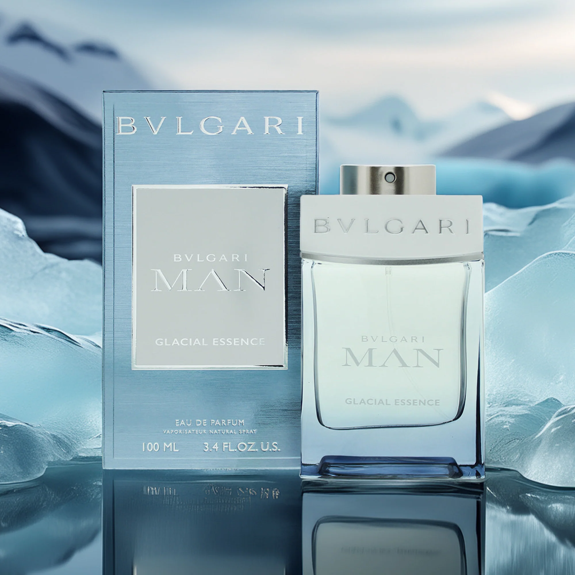 Bulgari Man Glacial Essence Eau de Parfum 100ml - Image 3