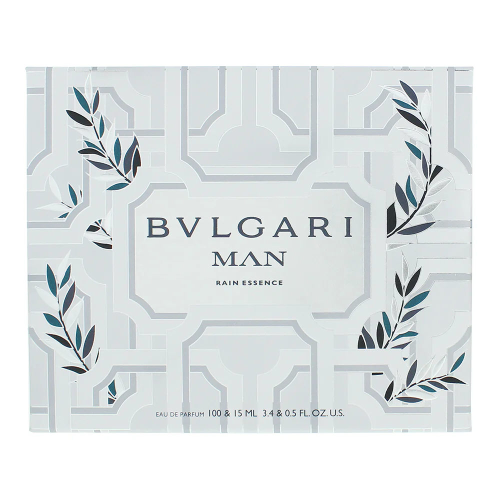 Bulgari Man Rain Essence 2 Piece Gift Set: Eau De Parfum 100ml - Eau De Parfum 1 - Image 3