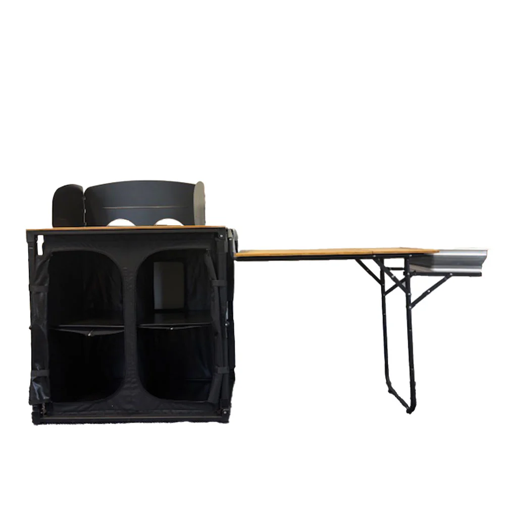 Camp Kitchen with side Table