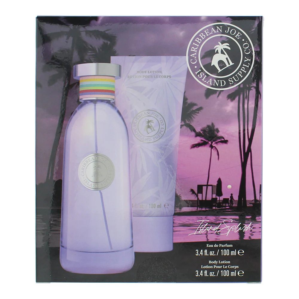 Caribbean Joe Island Supply Splash Photobox 2 Piece Gift Set: Eau De Parfum 100ml - BL 100 - Image 3
