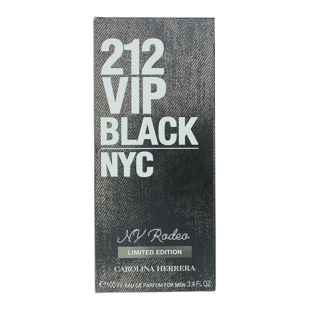 Carolina Herrera 212 Vip Black NY Rodeo Eau De Parfum 100ml - Image 3