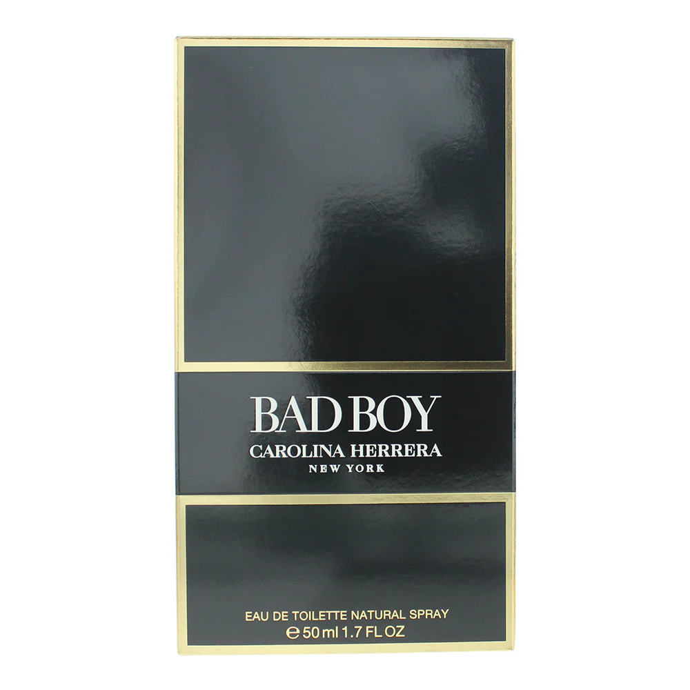 Carolina Herrera Bad Boy Eau De Toilette 50ml - Image 3