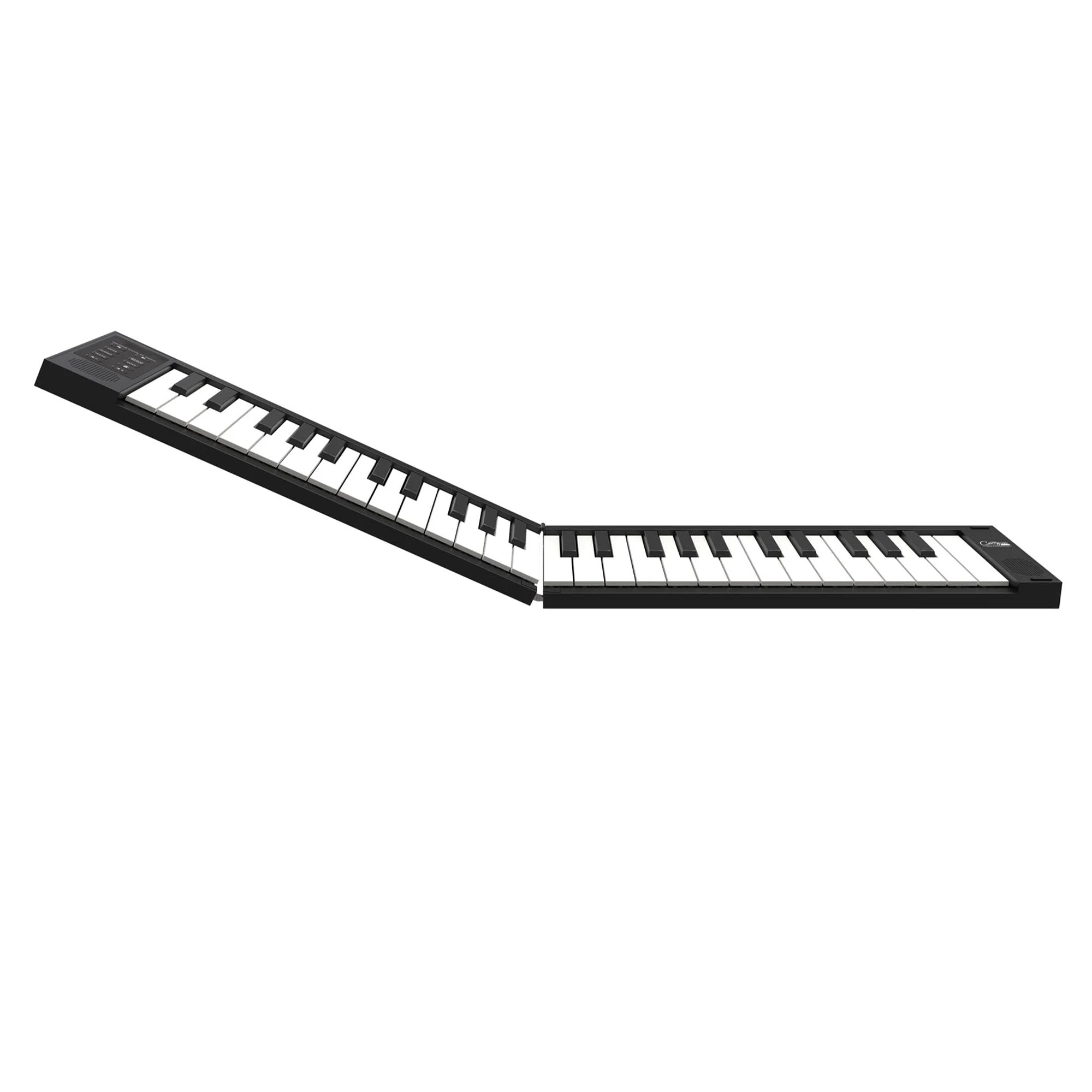 Carry-On 49 Key Touch Sensitive Folding Piano - Black