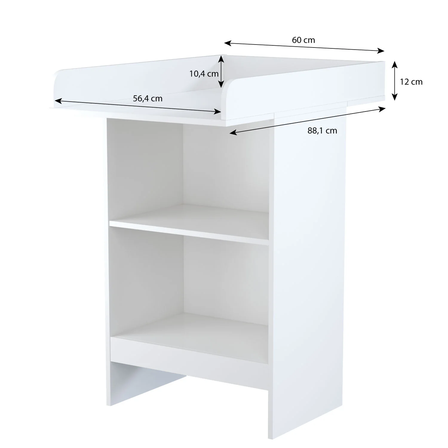 Changing Table 602 Shefa Kids, White - Image 6