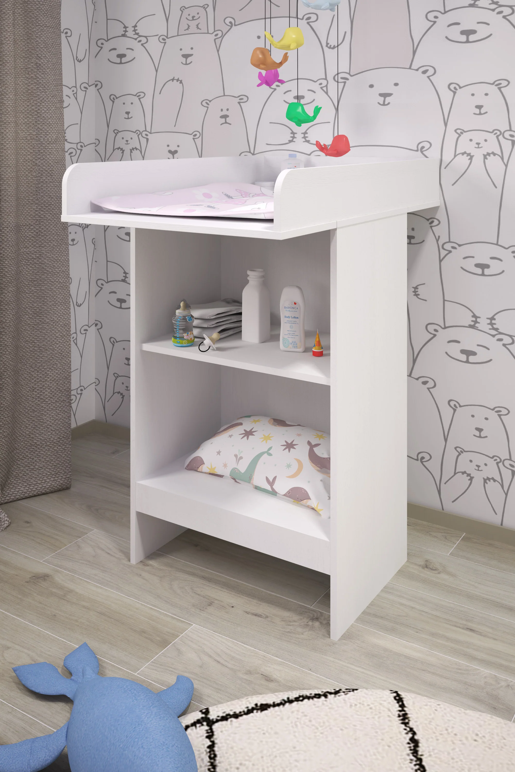 Changing Table 602 Shefa Kids, White - Image 7