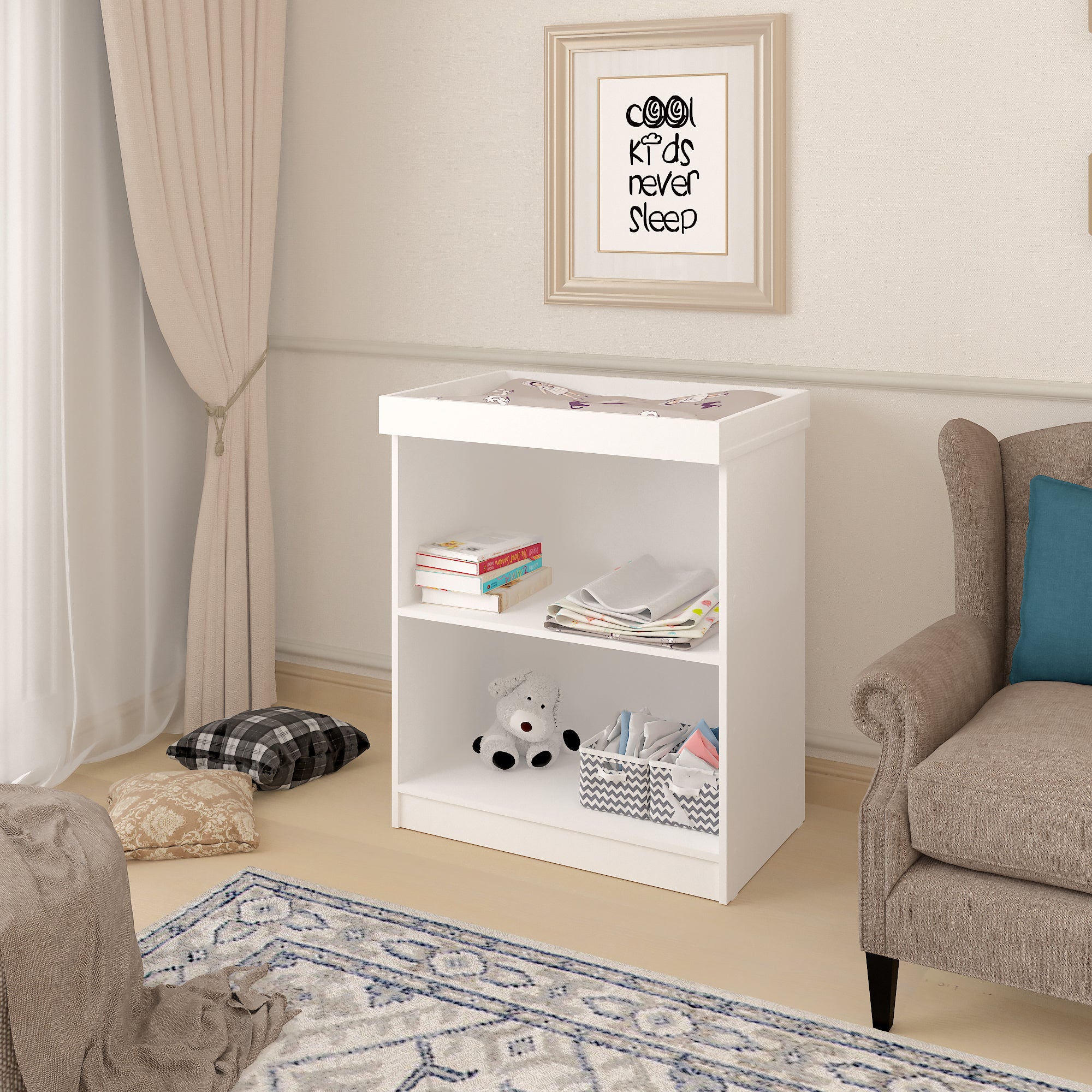 Changing table Shefa Kids 810, white - Image 4