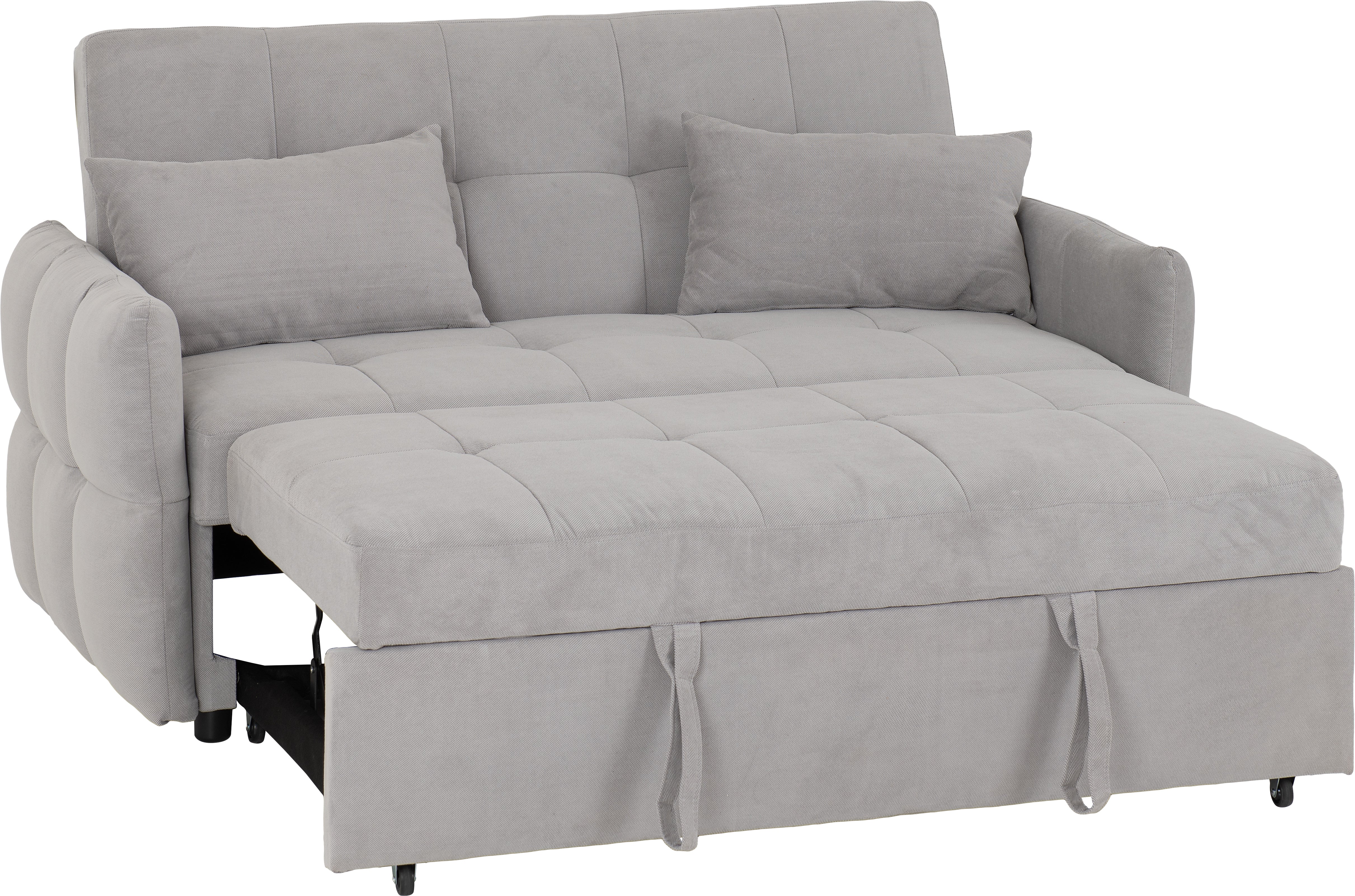 CHELSEA SOFA BED - SILVER GREY FABRIC - Image 3