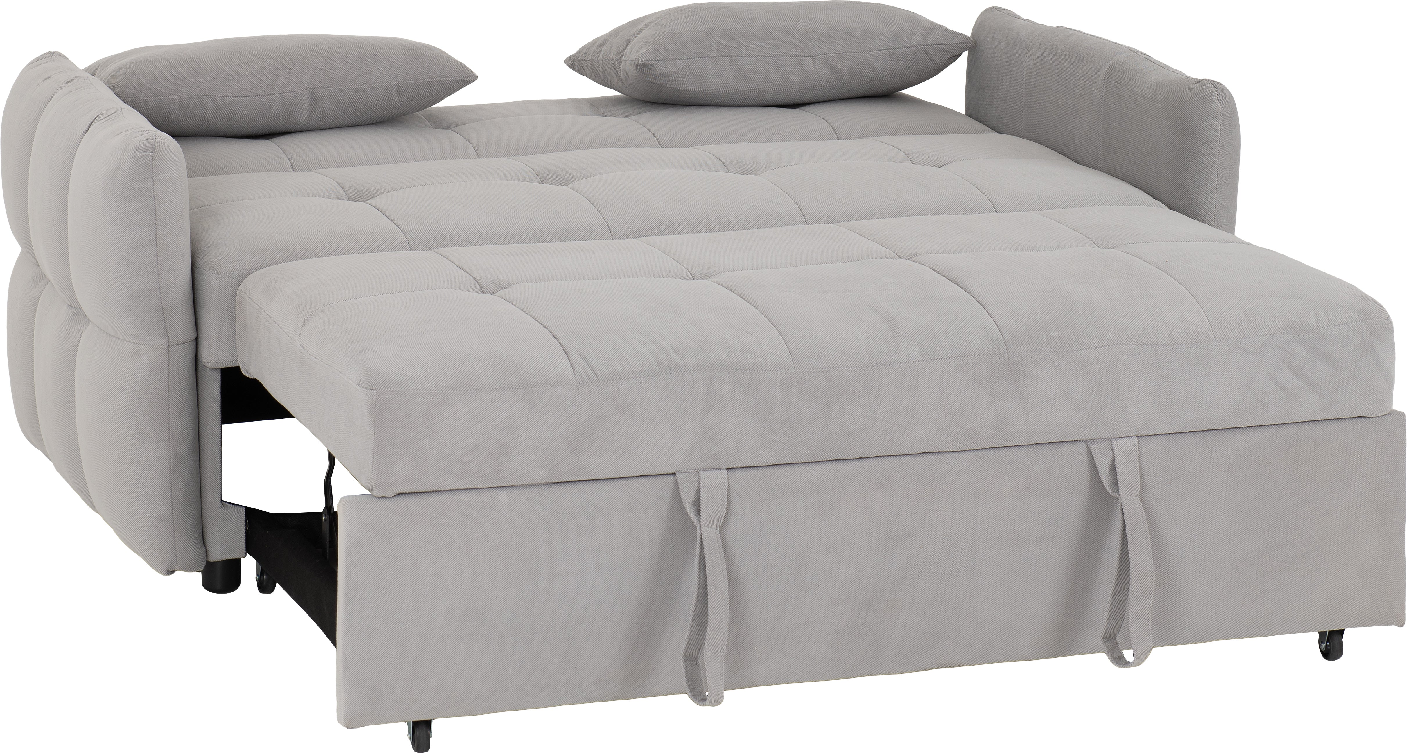 CHELSEA SOFA BED - SILVER GREY FABRIC - Image 4