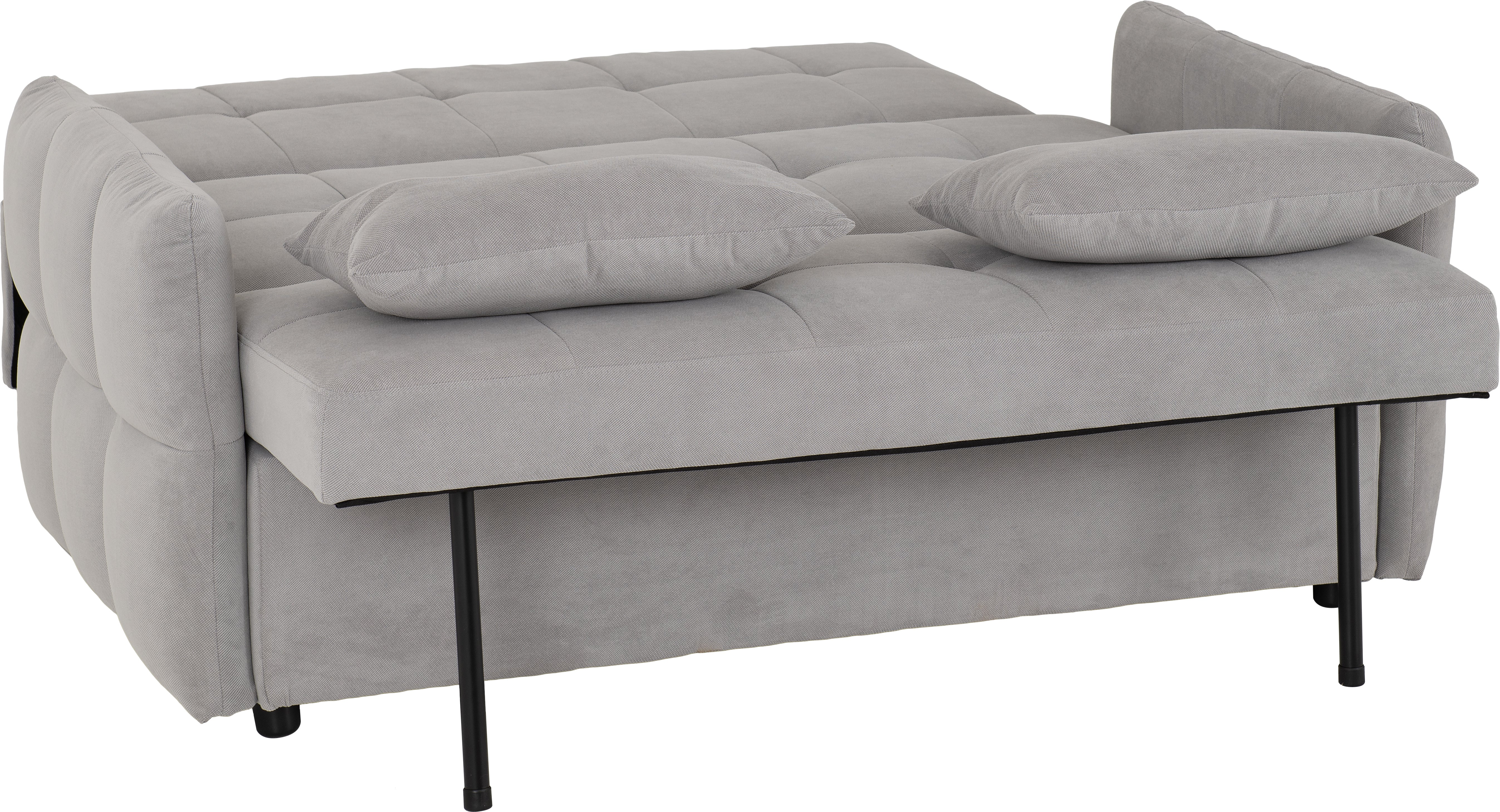 CHELSEA SOFA BED - SILVER GREY FABRIC - Image 5