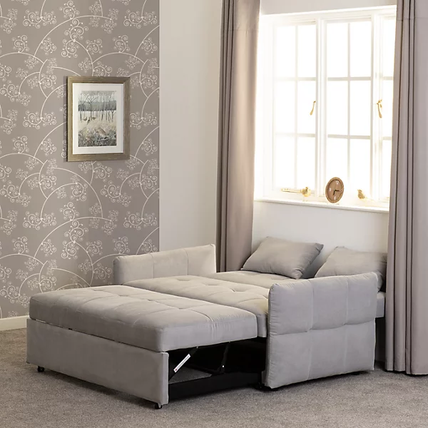 CHELSEA SOFA BED - SILVER GREY FABRIC - Image 8