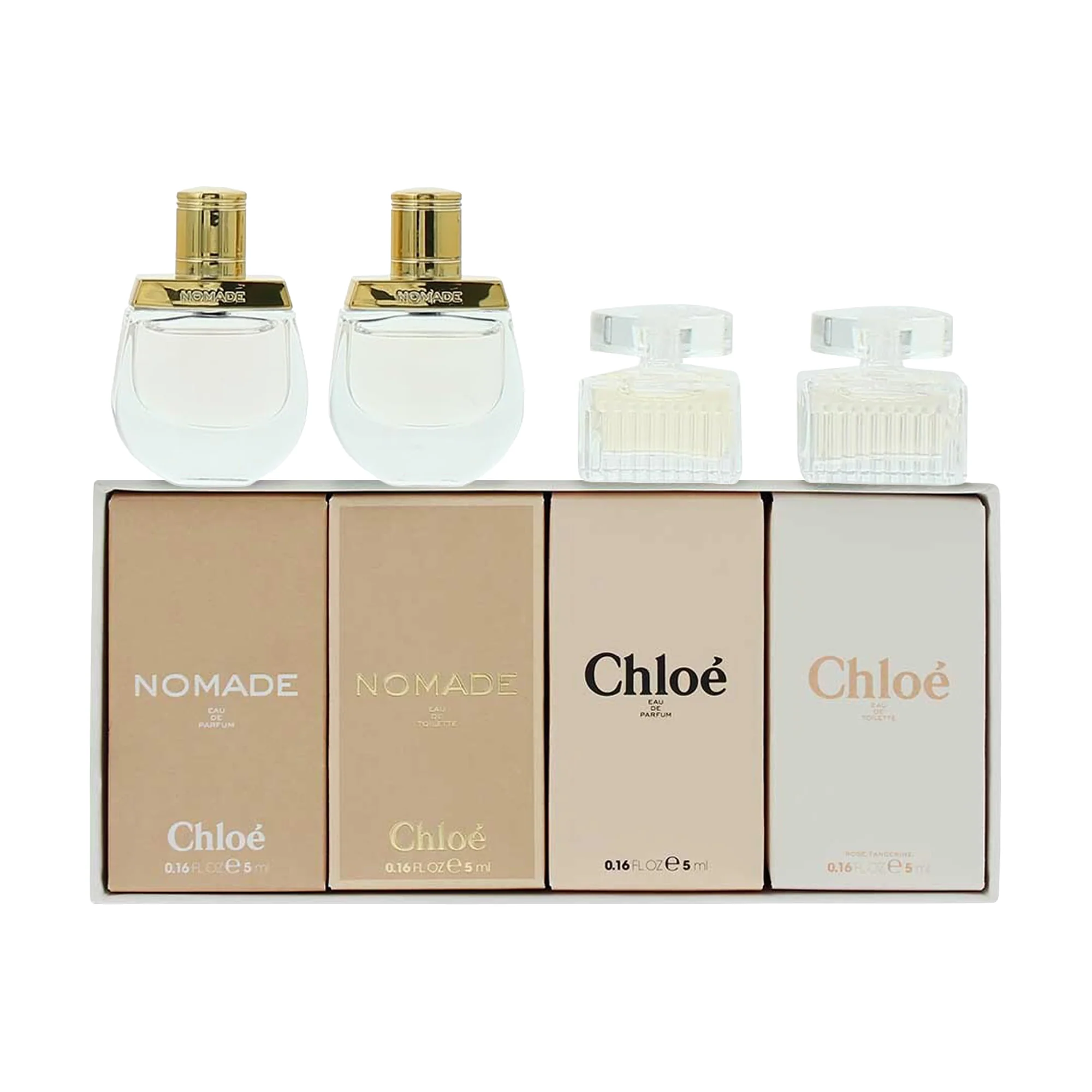 Chloé Mini 4 Piece Gift Set: Chloé Eau De Parfum 5ml - Nomade Eau De Parfum 5ml - Nomade Eau De Toilette 5ml - Rose Tangerine Eau De Toilette 5ml - Image 3