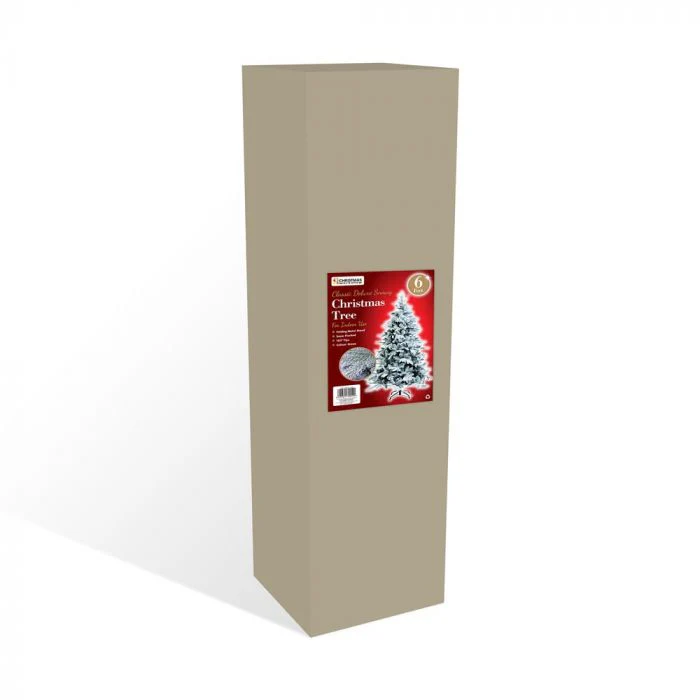 Christmas Workshop Classic Deluxe Snowy Christmas Tree 6ft Green - Image 3