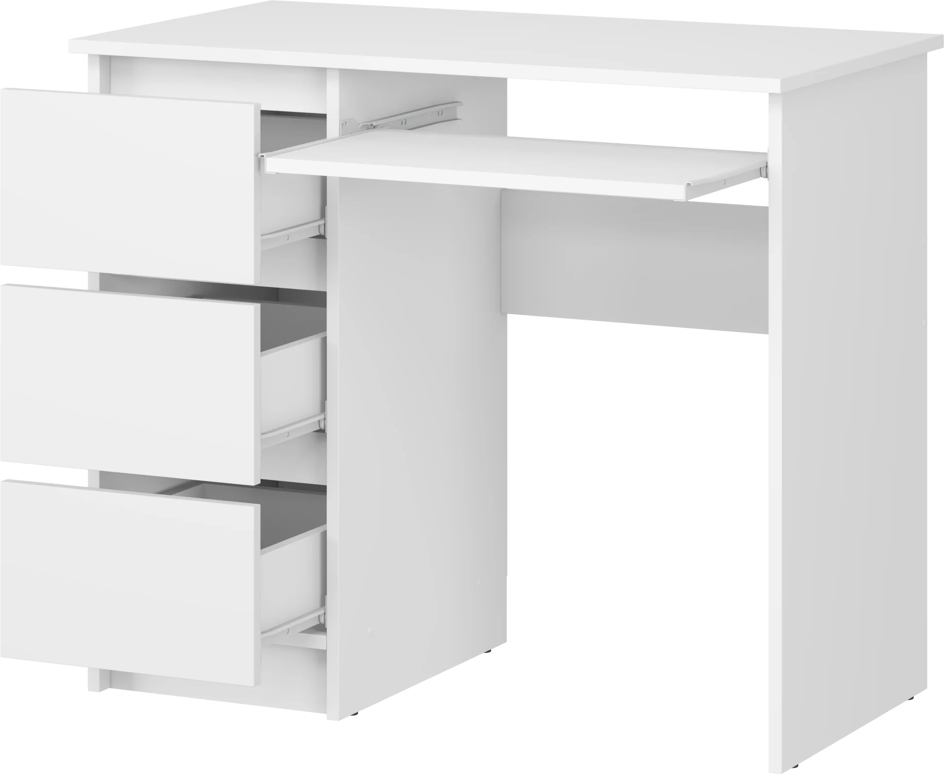 Computer Desk Shefa Line Cina White - Image 3