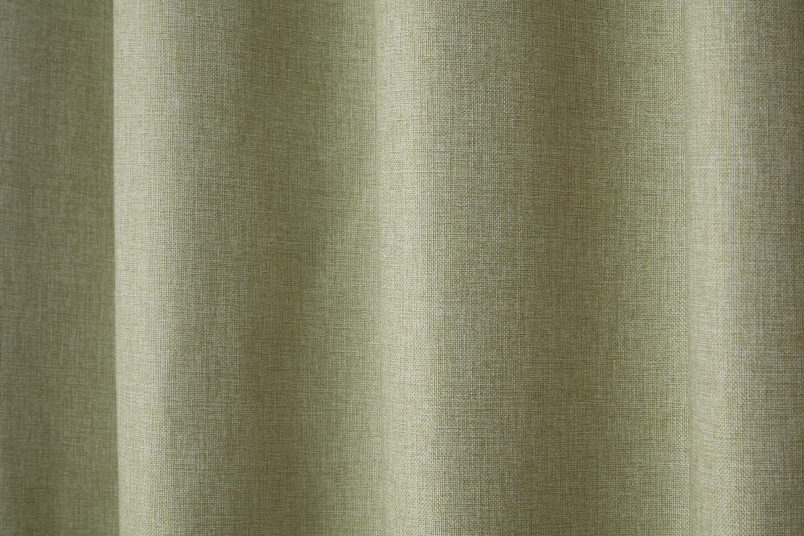 COSMOS GREEN EYELET CURTAINS - Image 3