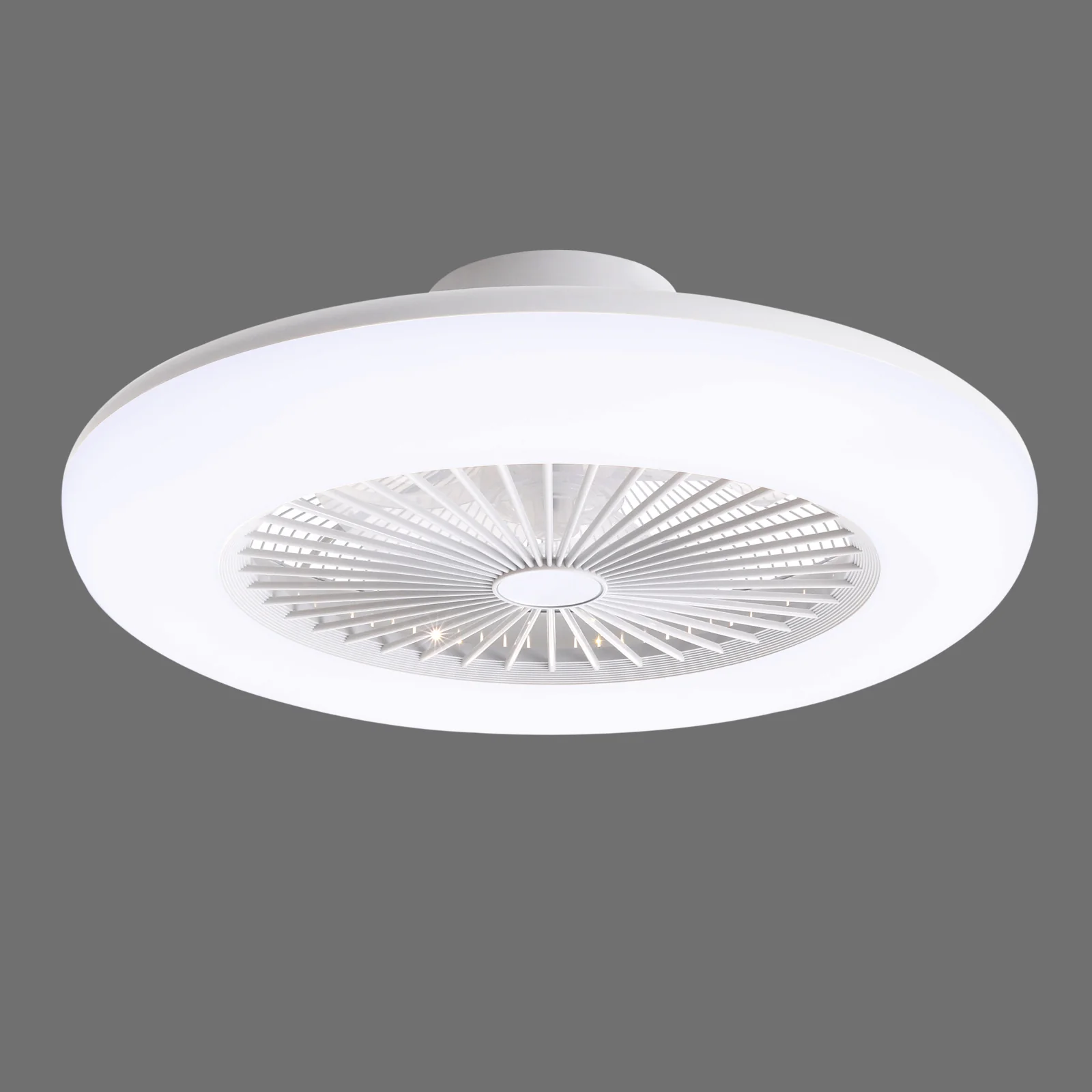 Cottonfy UK Acrylic Ceiling Fan Light with Dimming - Image 3